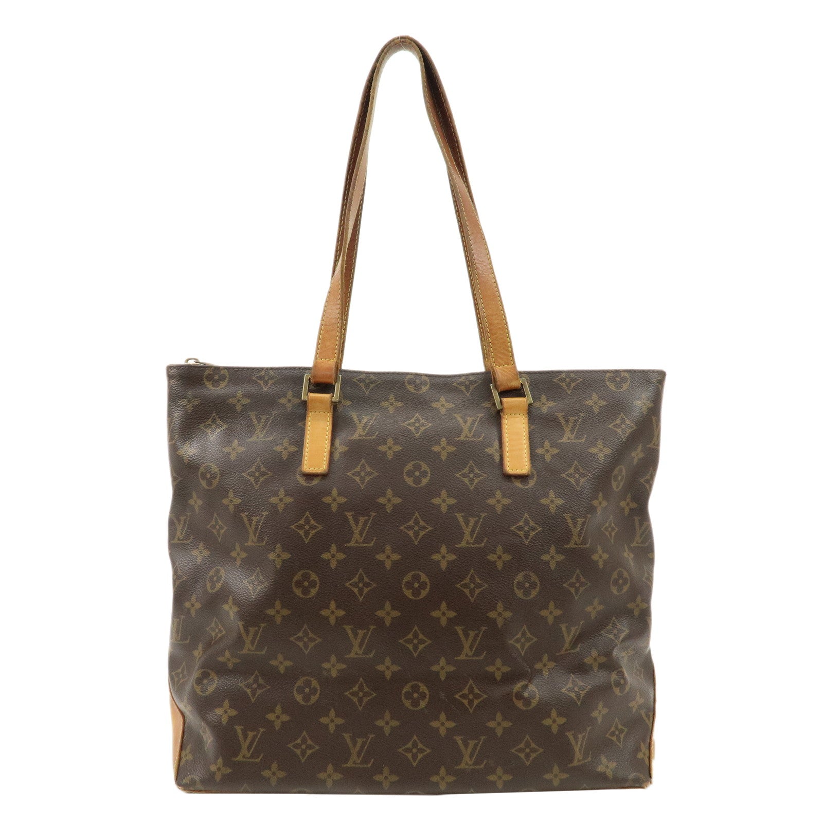 Louis-Vuitton-Monogram-Cabas-Mezzo-Tote-Bag-Brown-M51151