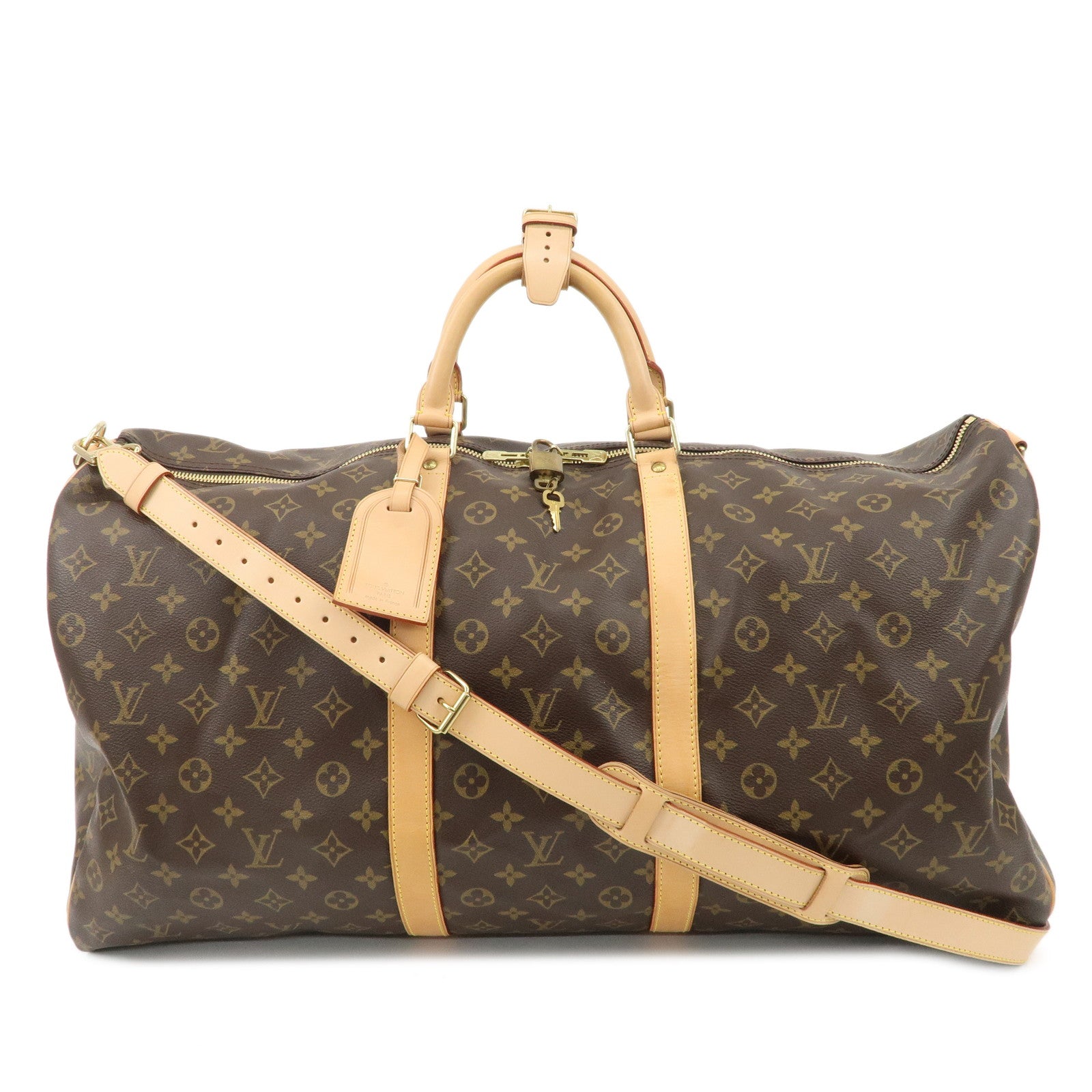 Louis-Vuitton-Monogram-Keep-All-Bandouliere-60-Bag-M41412