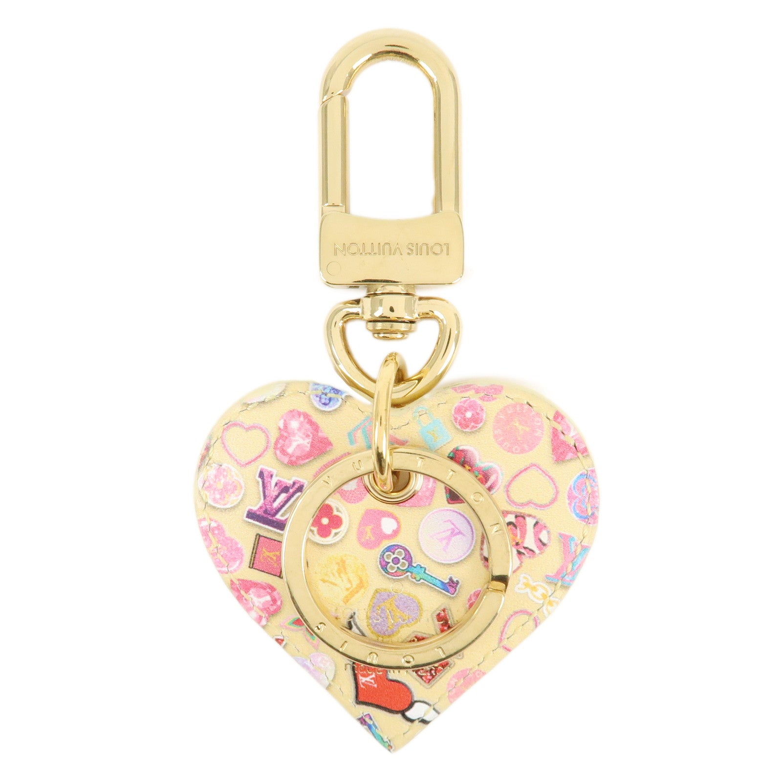 Louis-Vuitton-Monogram-Vernis-Porte-Cles-Lovelock-Heart-Charm