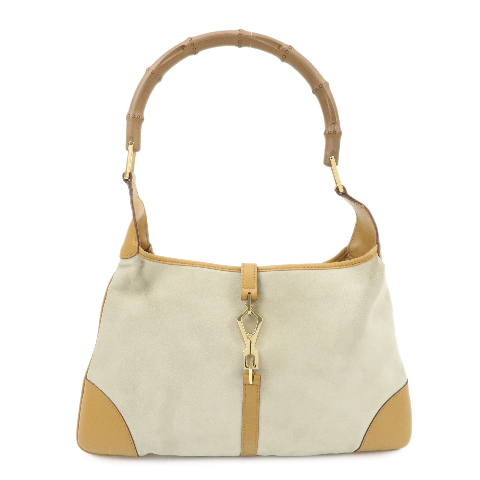 GUCCI-Bamboo-Suede-Leather-Shoulder-Bag-Gray-Brown-001.4060