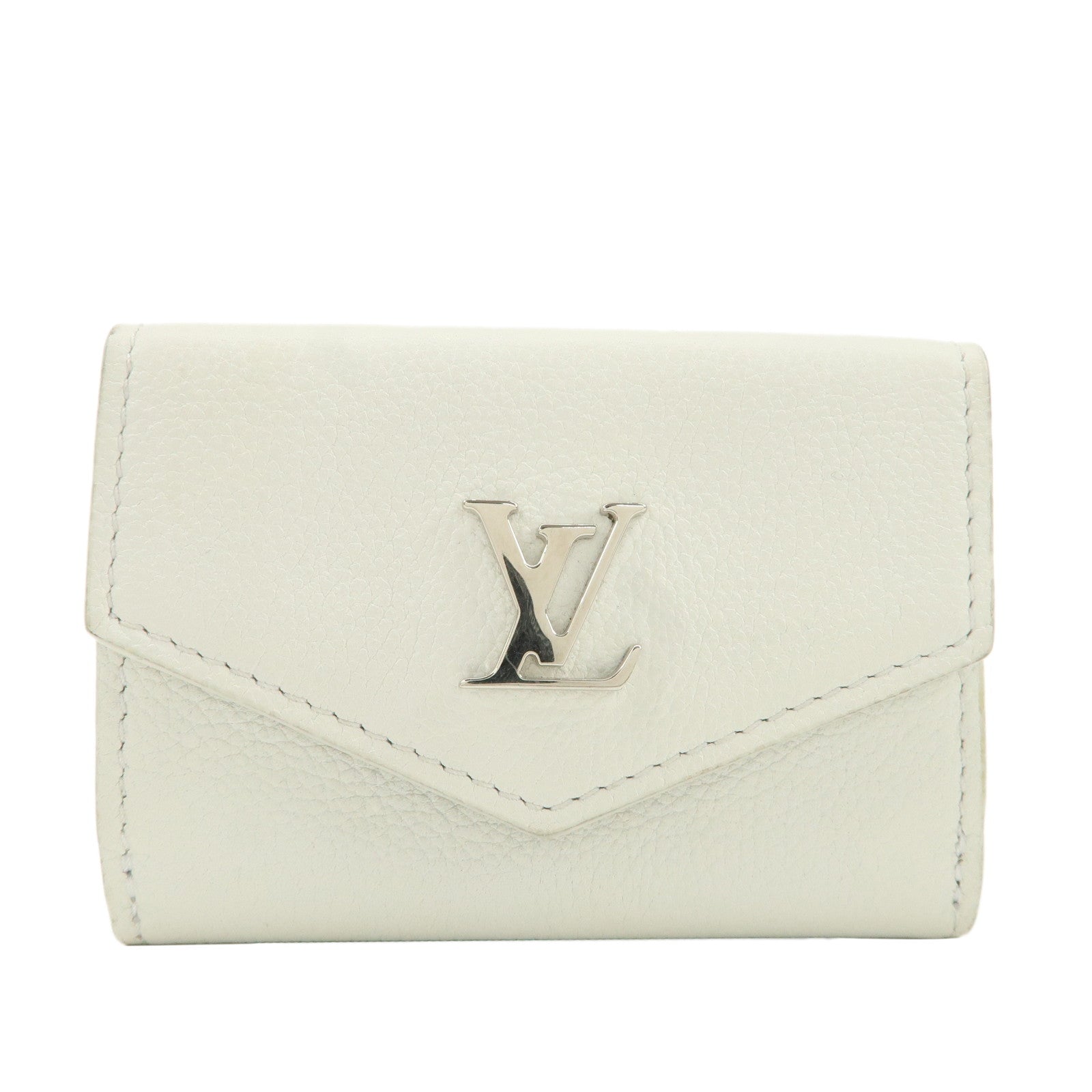 Louis-Vuitton-Portefeuille-Lock-Mini-Wallet-White-M68482