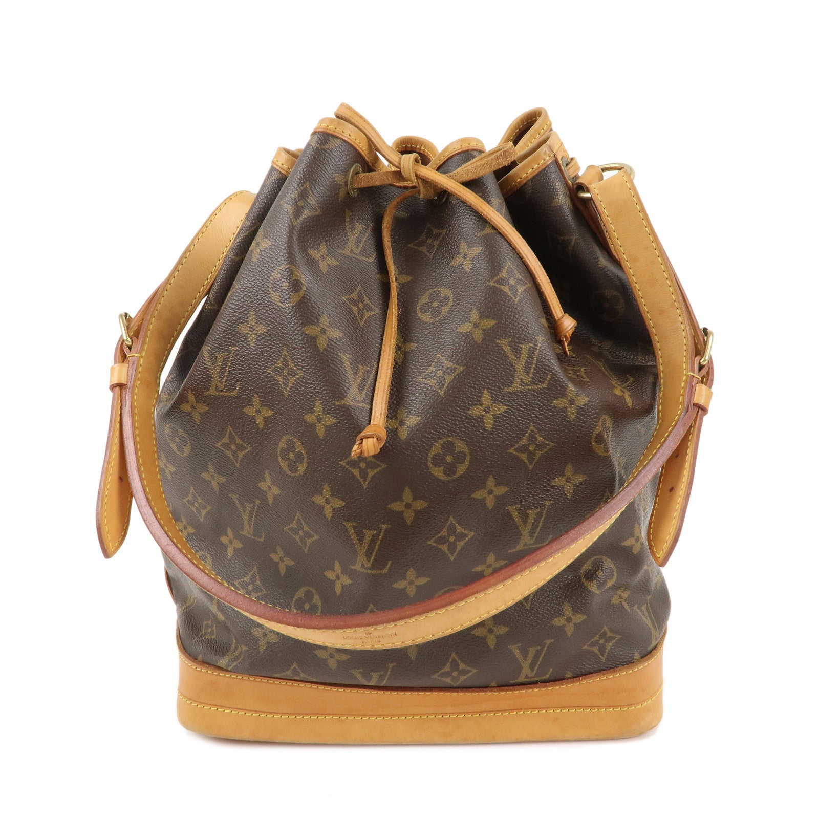 Louis Vuitton Monogram Noe Shoulder Bag Brown M42224