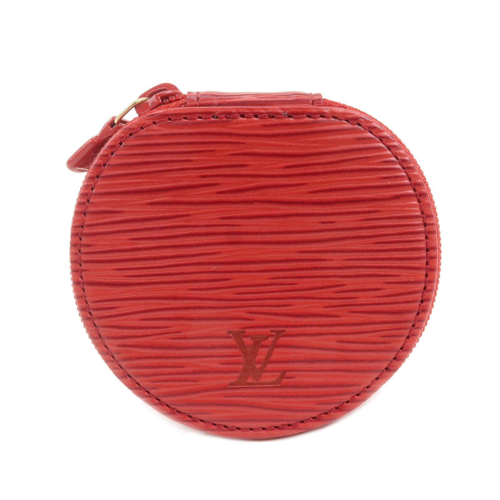 Louis Vuitton Epi Ecrin Bijoux8 Jewelry Case Castillian Red M48227