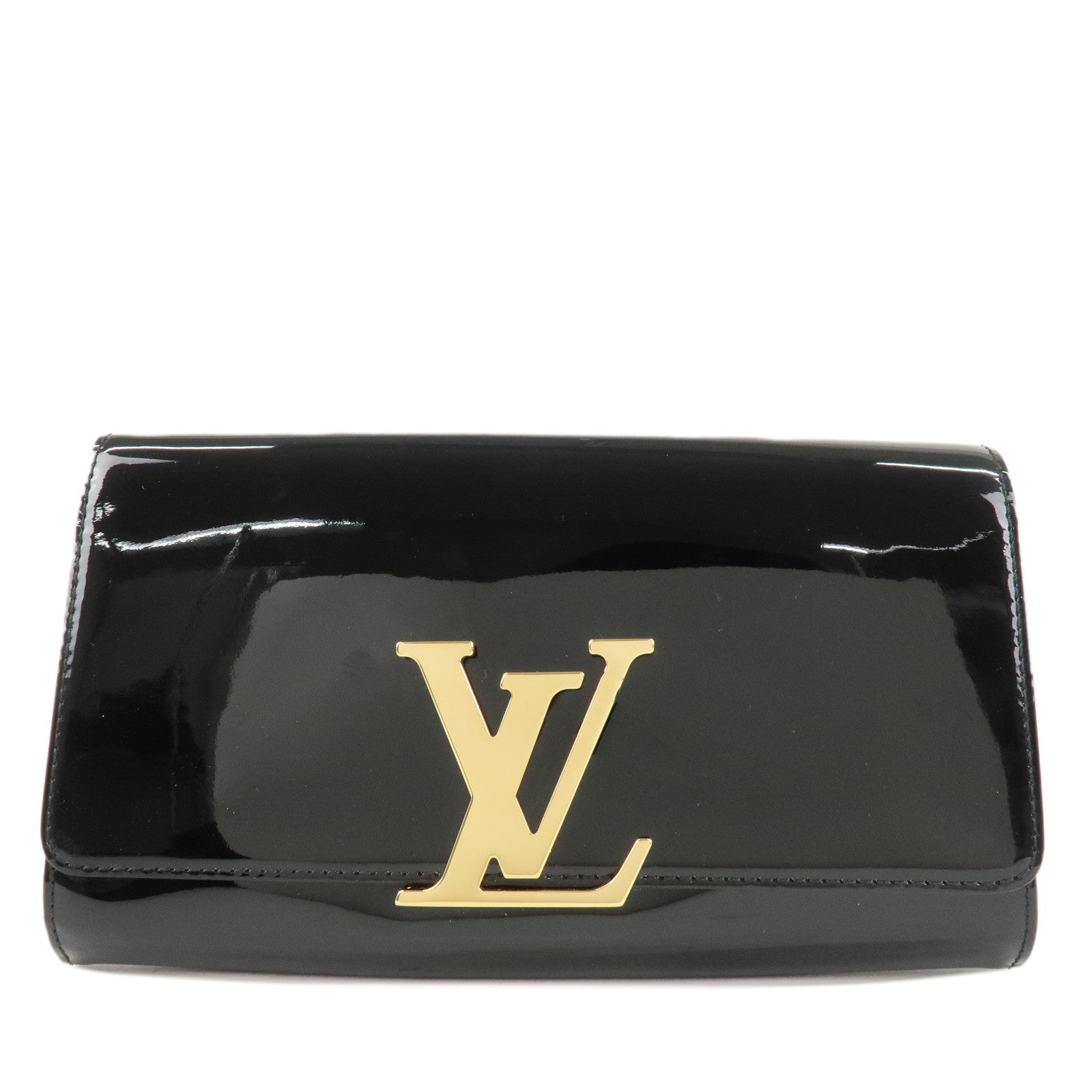 Louis-Vuitton-Vernis-Pochette-Louise-EW-Clutch-Bag-Noir-M90083