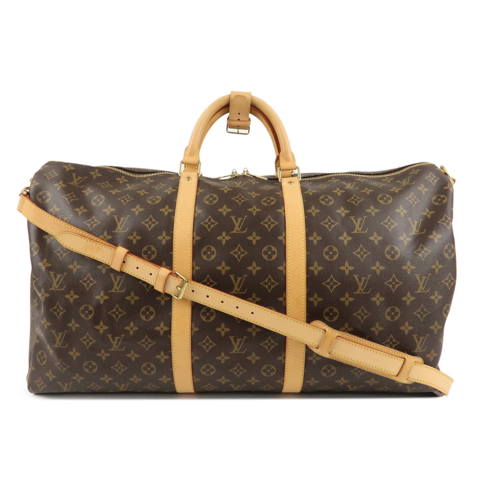 Louis-Vuitton-Monogram-Keep-All-Bandouliere-60-Bag-M41412