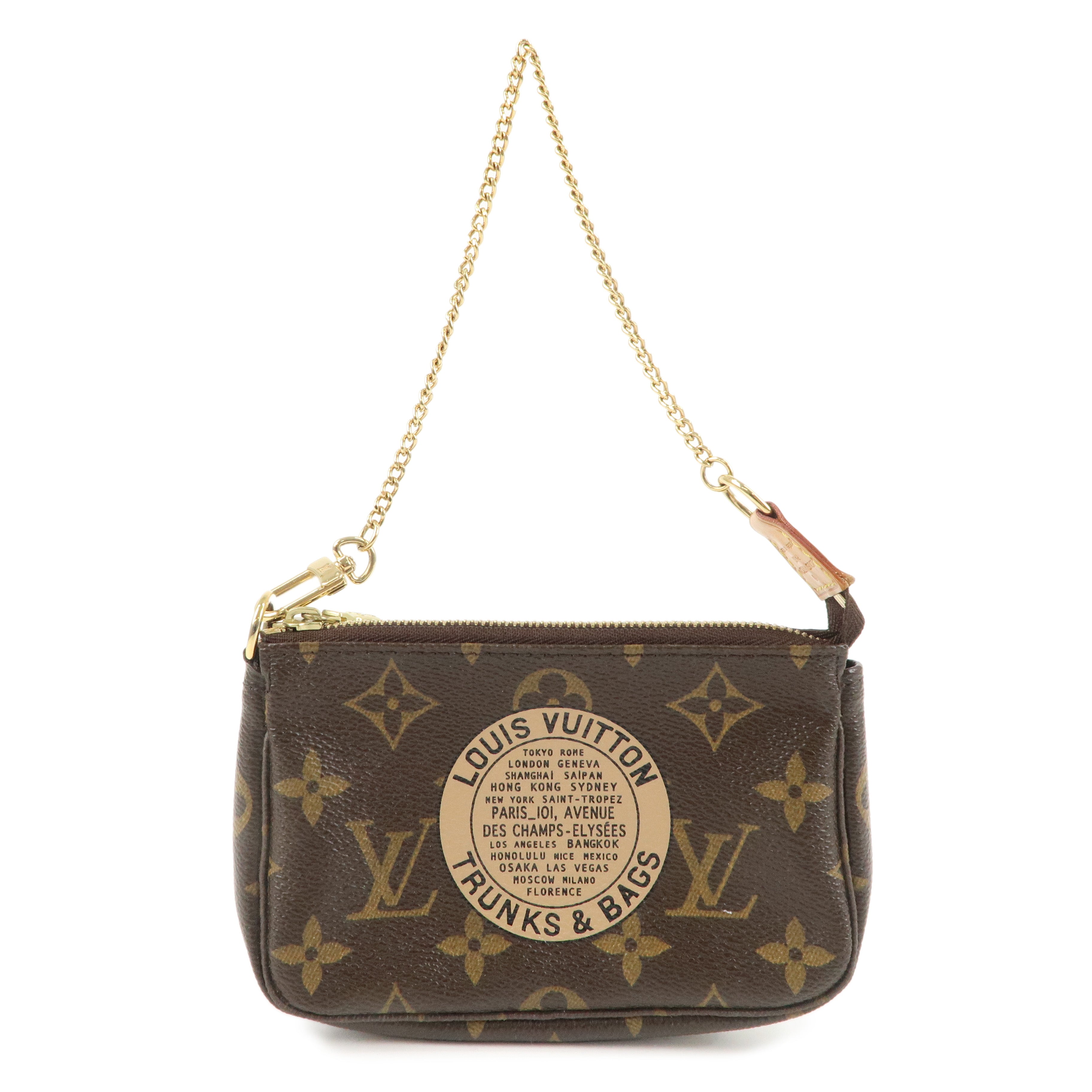 Louis Vuitton Monogram T&B Mini Pochette Accessoires Pouch M60153