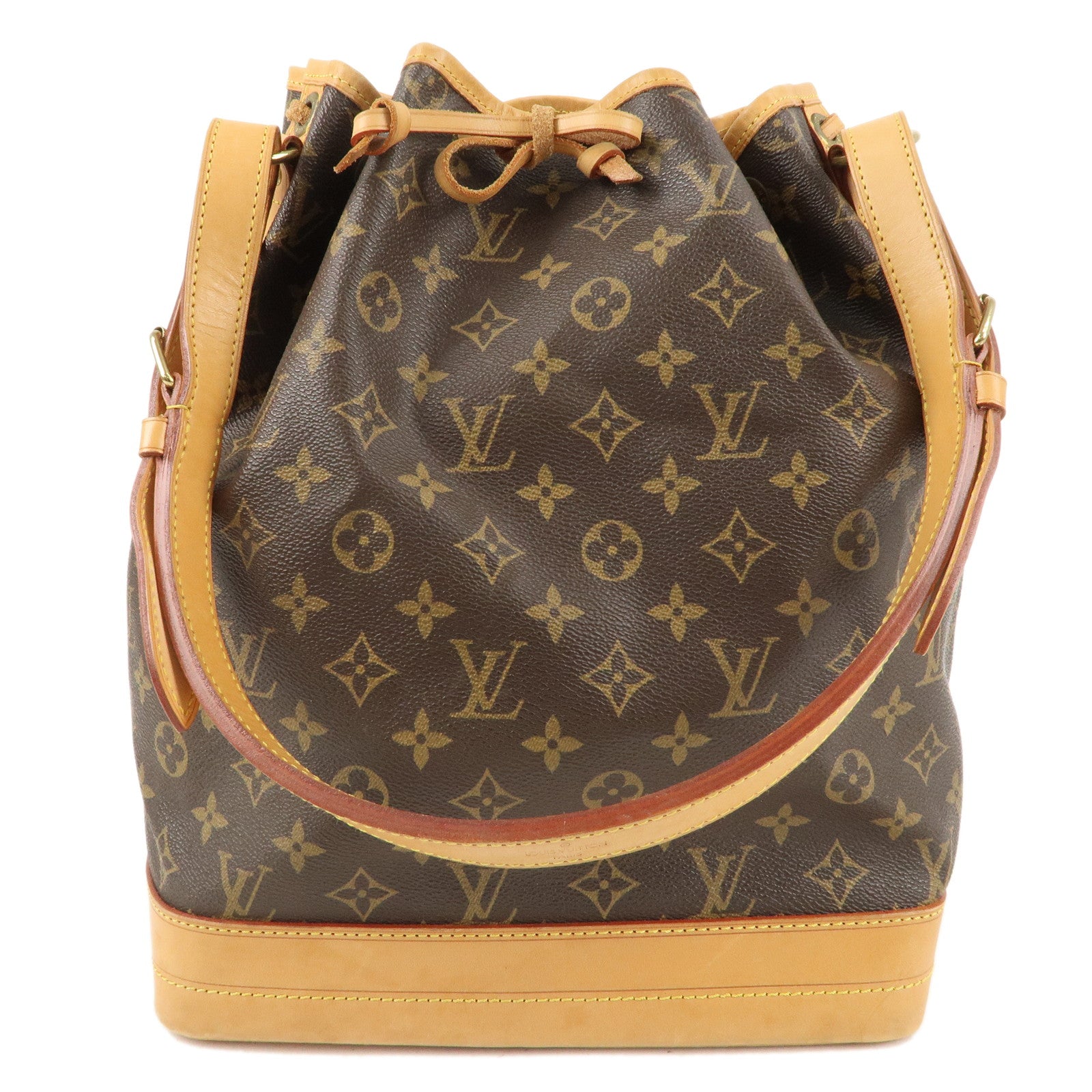 Louis-Vuitton-Monogram-Noe-Shoulder-Bag-Hand-Bag-Brown-M42224