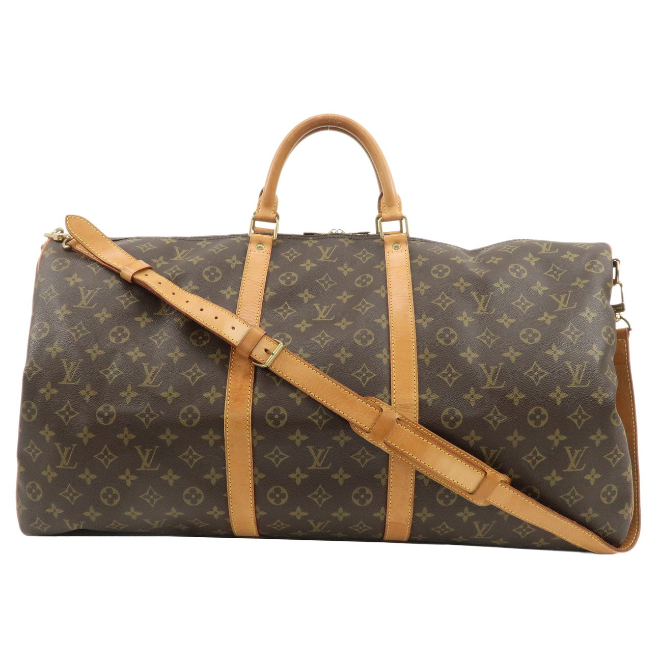 Louis-Vuitton-Monogram-Keep-All-Bandouliere-60-Bag-M41412