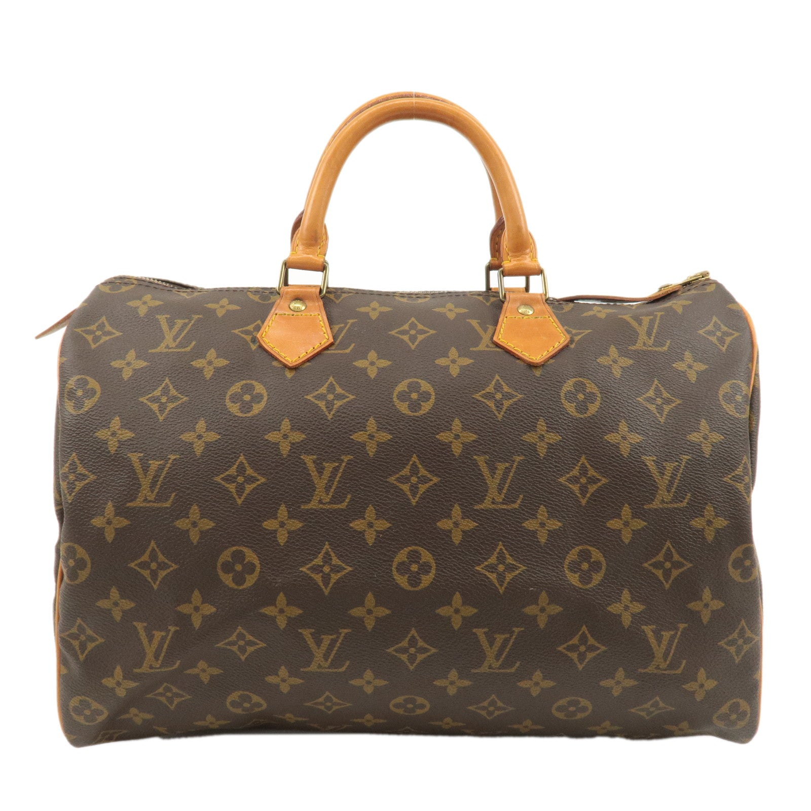 Louis-Vuitton-Monogram-Speedy-35-Hand-Bag-Boston-Bag-M41524