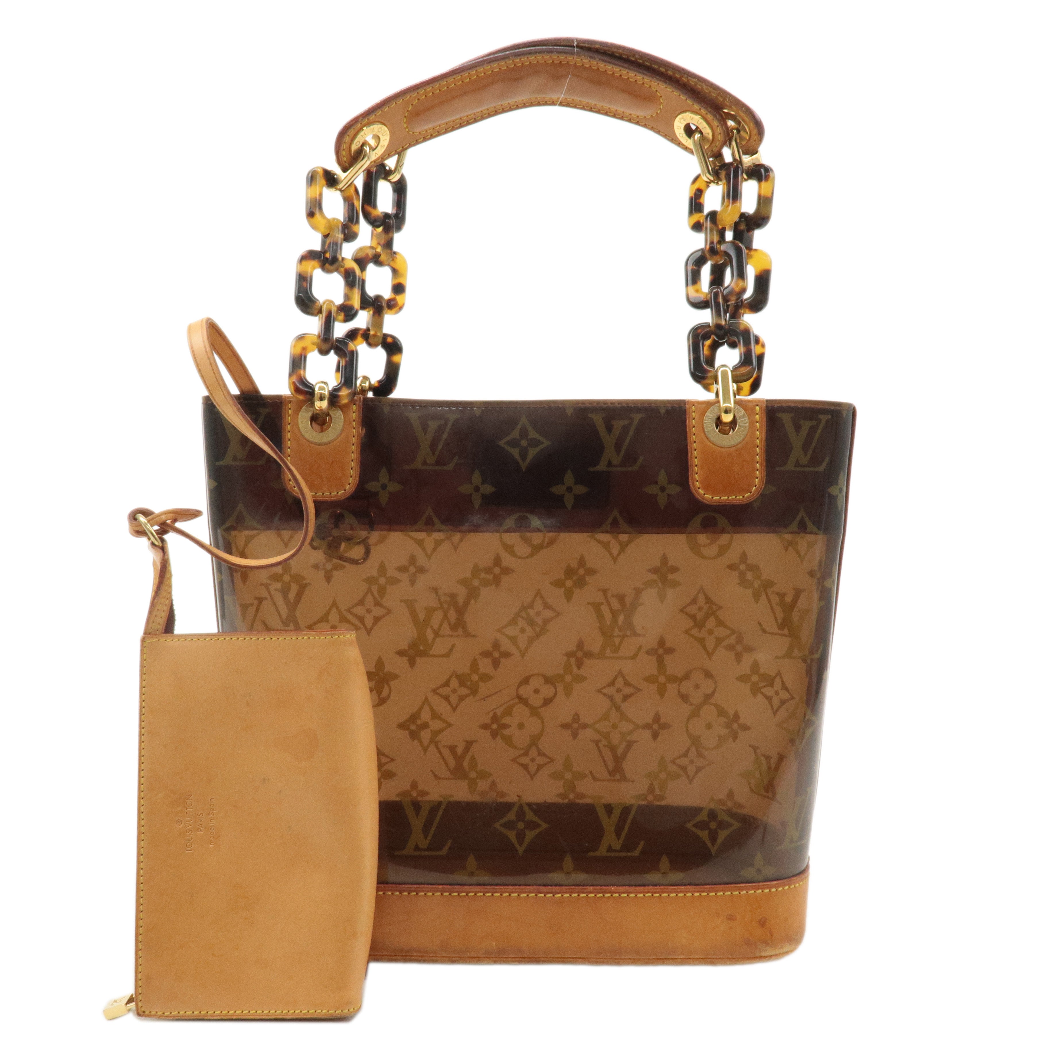 Louis Vuitton Monogram Vinyl Cabas Ambre PM Tote Bag M92502