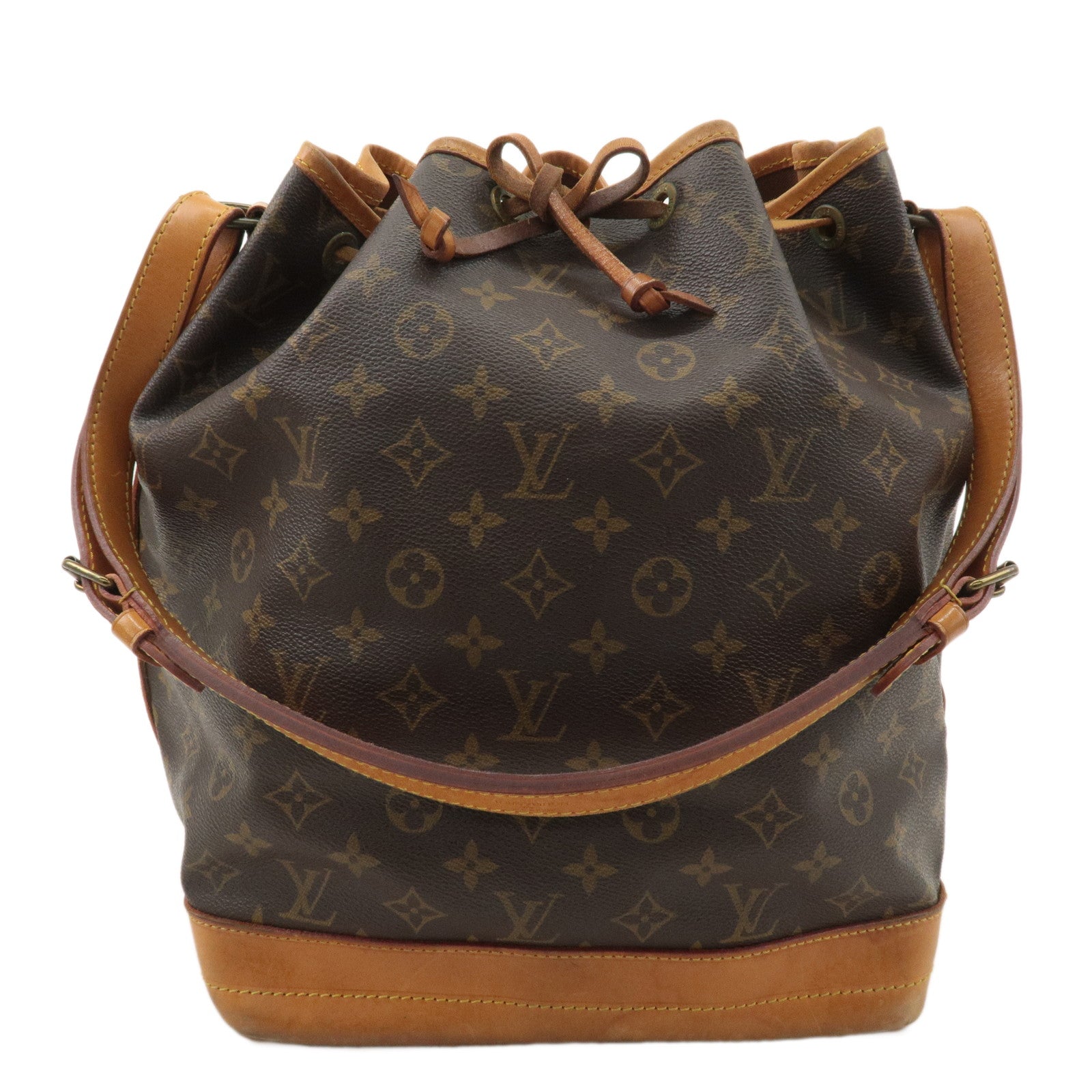 Louis Vuitton Monogram Noe Shoulder Bag Hand Bag Brown M42224