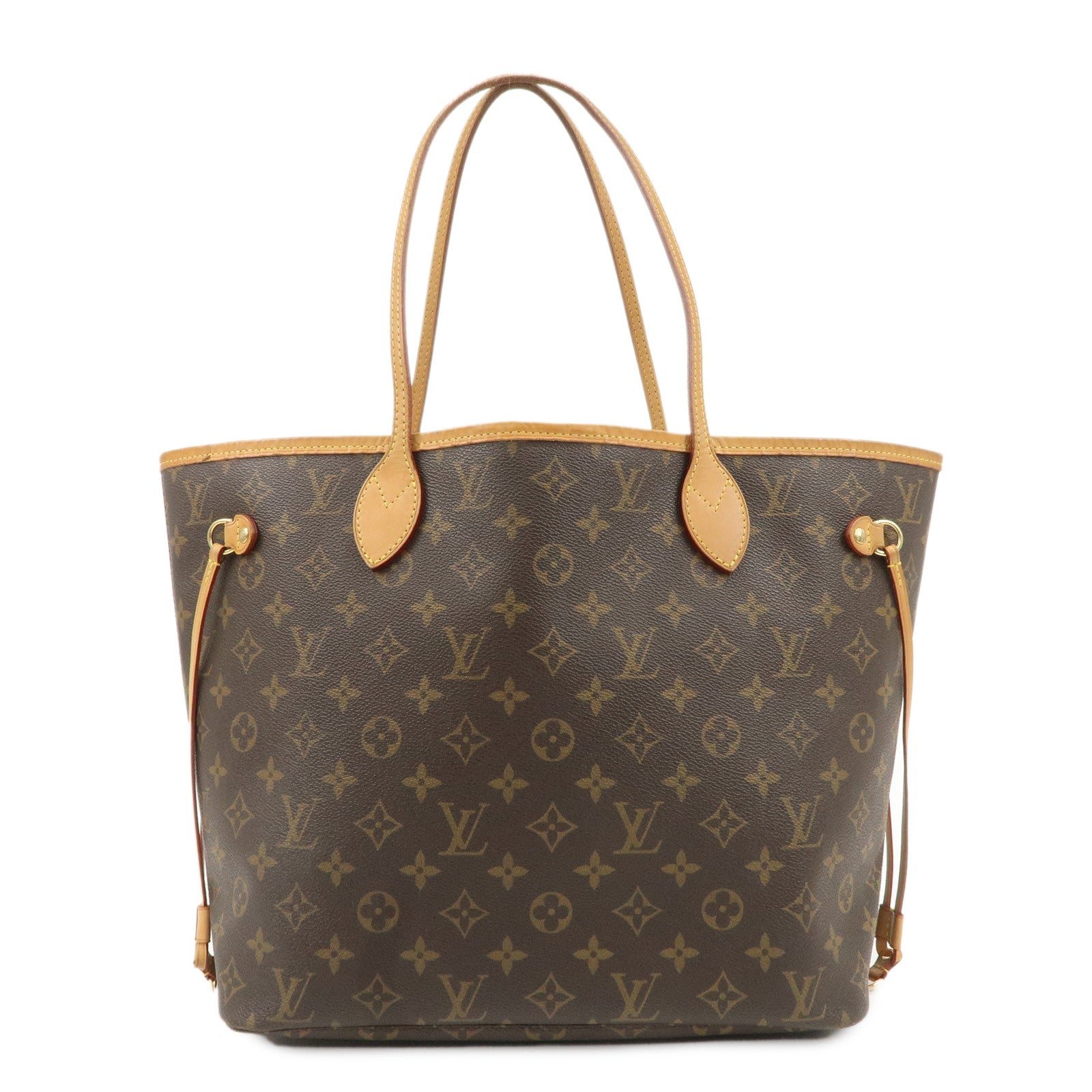 Louis-Vuitton-Monogram-Neverfull-MM-Tote-Bag-Brown-M40156