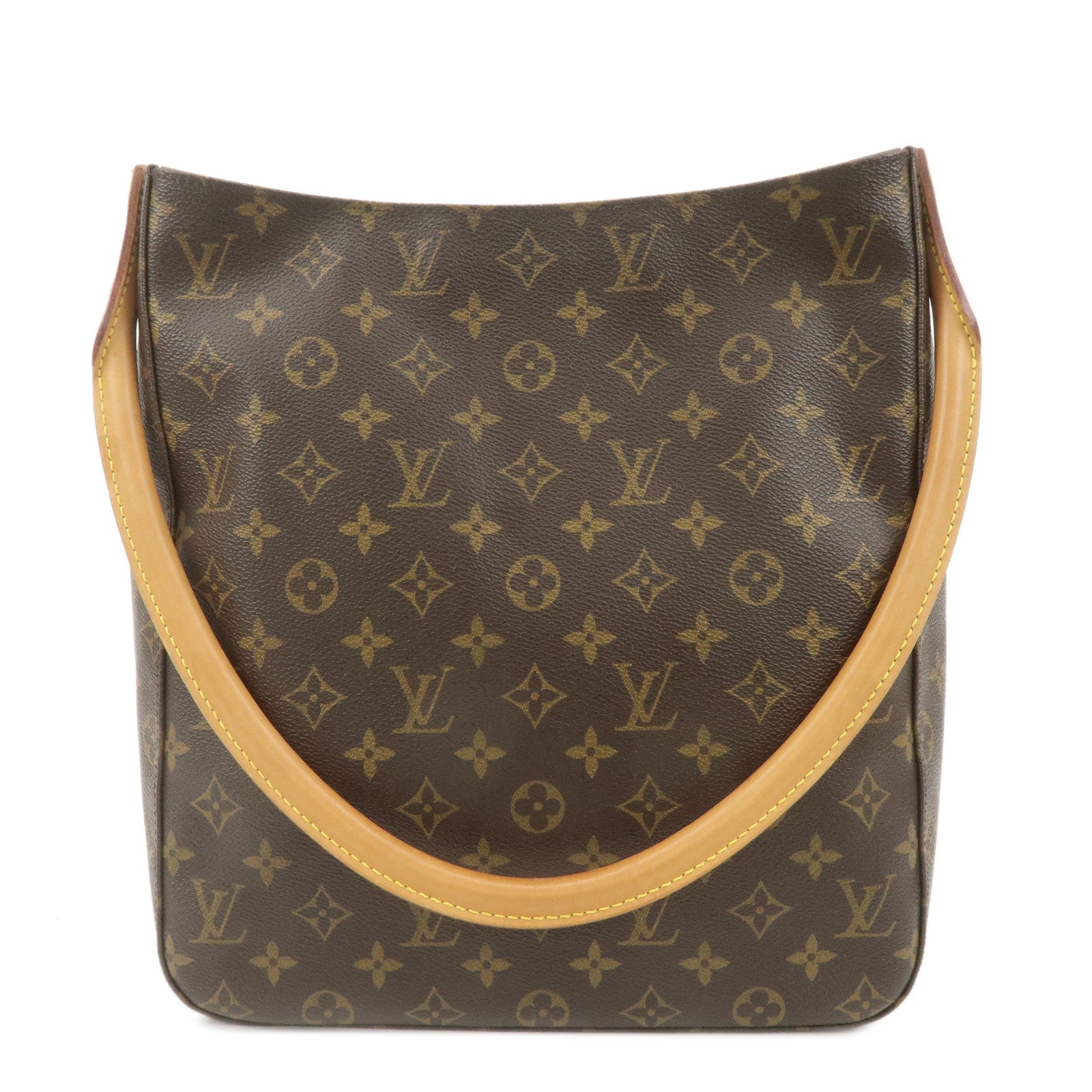 Louis-Vuitton-Monogram-Looping-GM-Shoulder-Bag-Brown-M51145