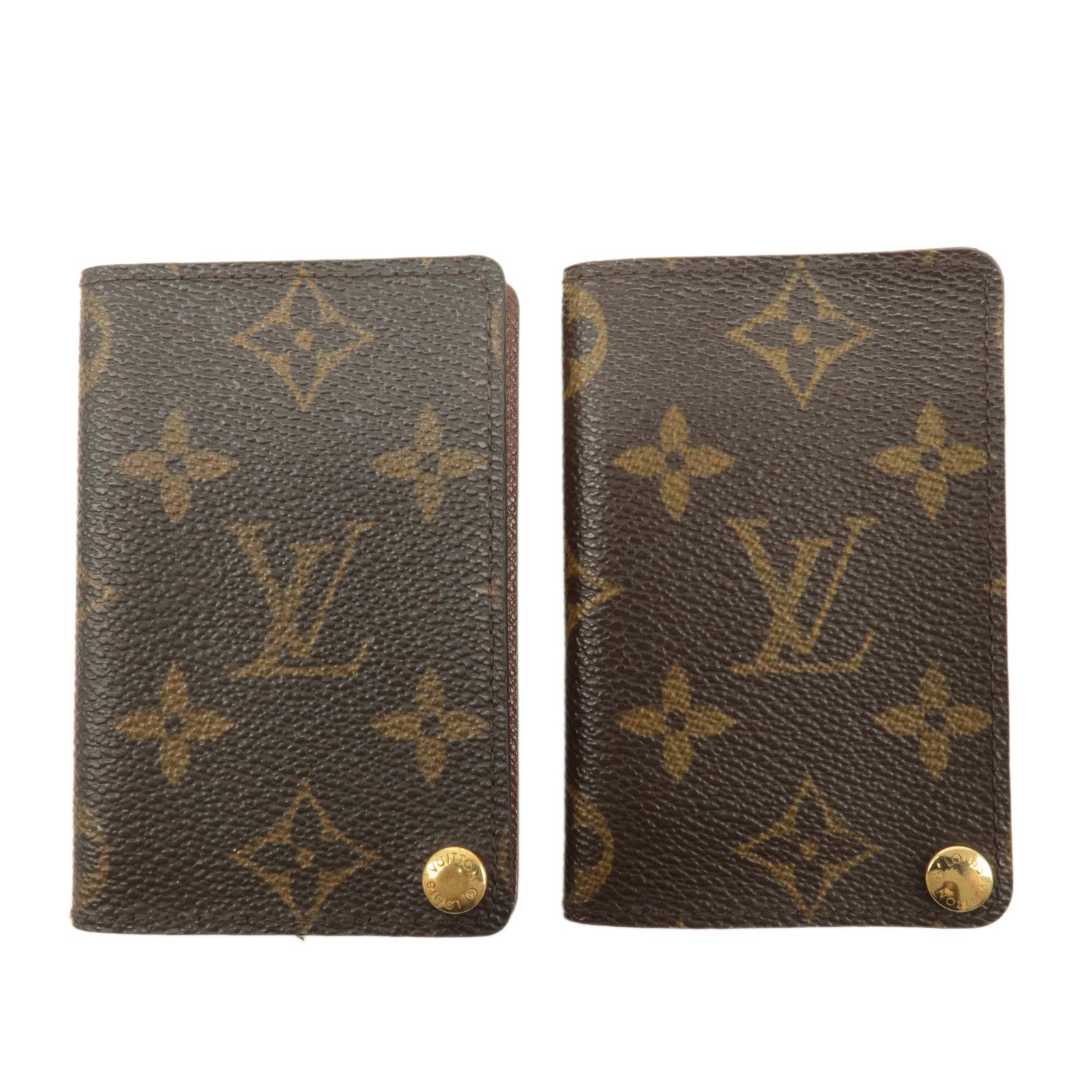 Louis Vuitton Set of 2 Porte Cartes Credit Pression M60937