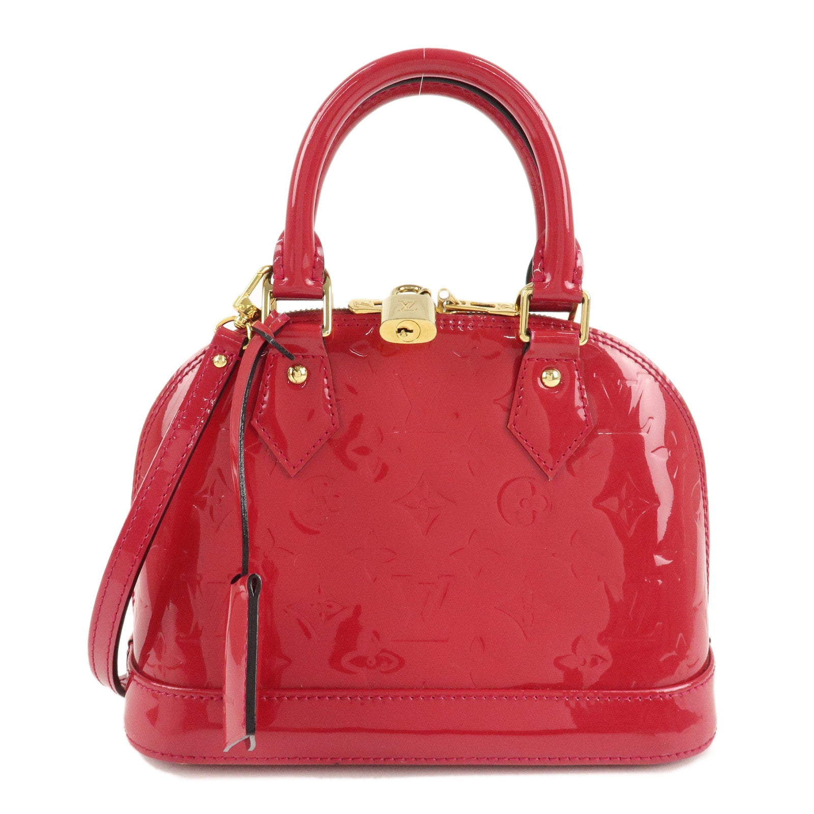 Louis-Vuitton-Monogram-Vernis-Alma-BB-2Way-Shoulder-Bag-M91771