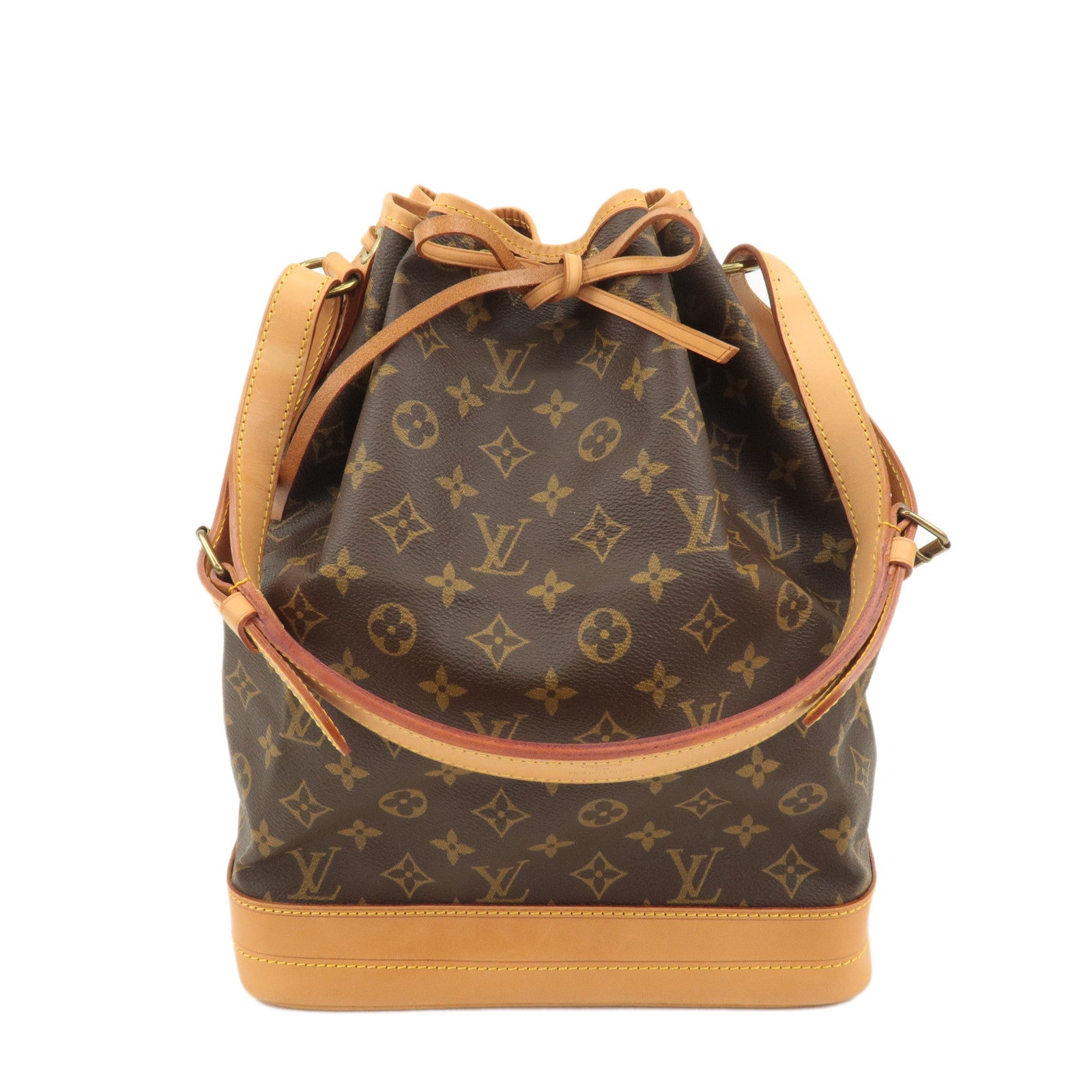 Louis Vuitton Monogram Noe Shoulder Bag Brown M42224