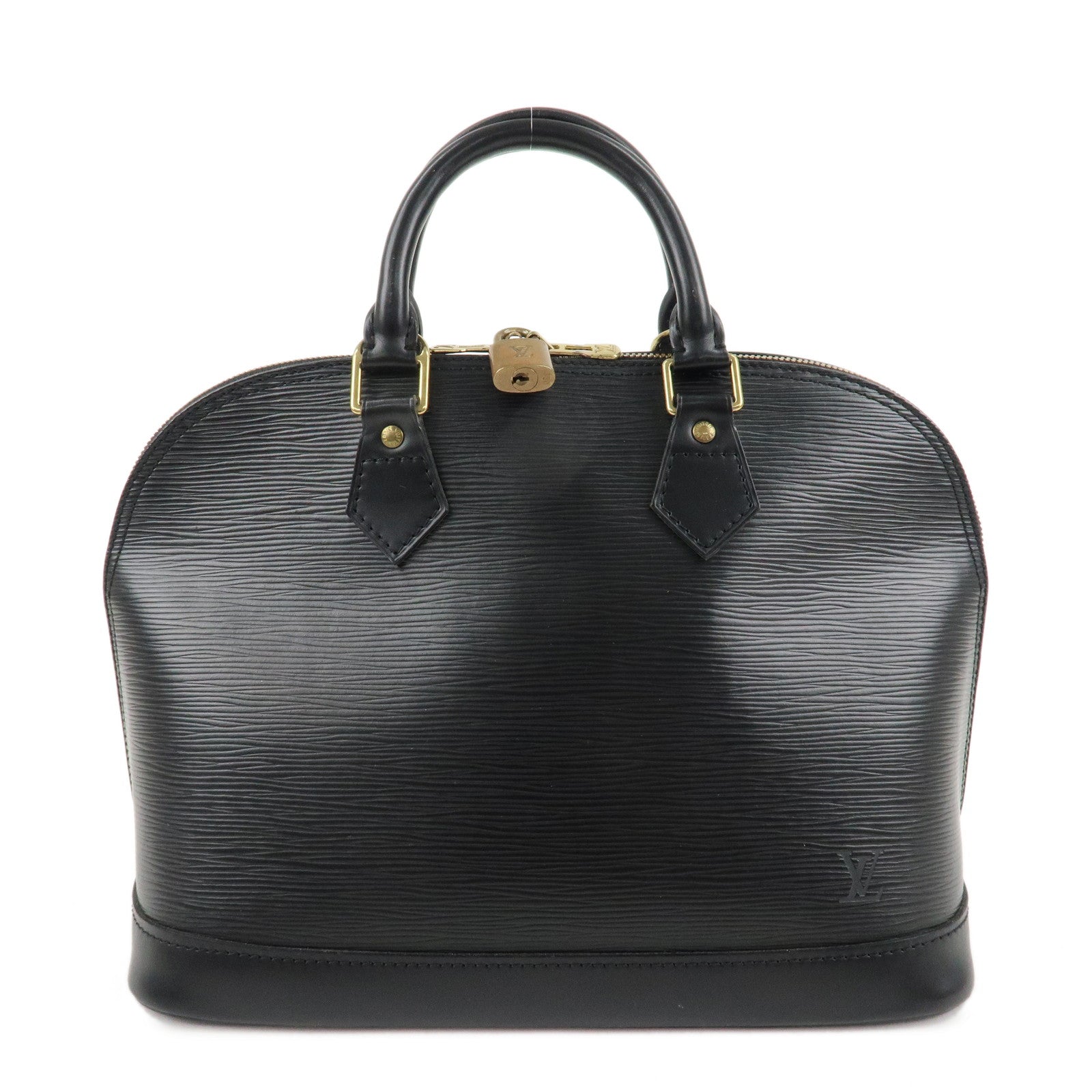 Louis-Vuitton-Epi-Alma-PM-Hand-Bag-Noir-Black-M52142