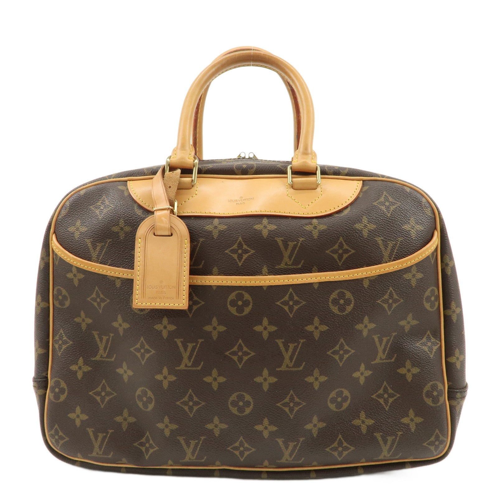 Louis-Vuitton-Monogram-Deauville-Hand-Bag-Brown-M47270