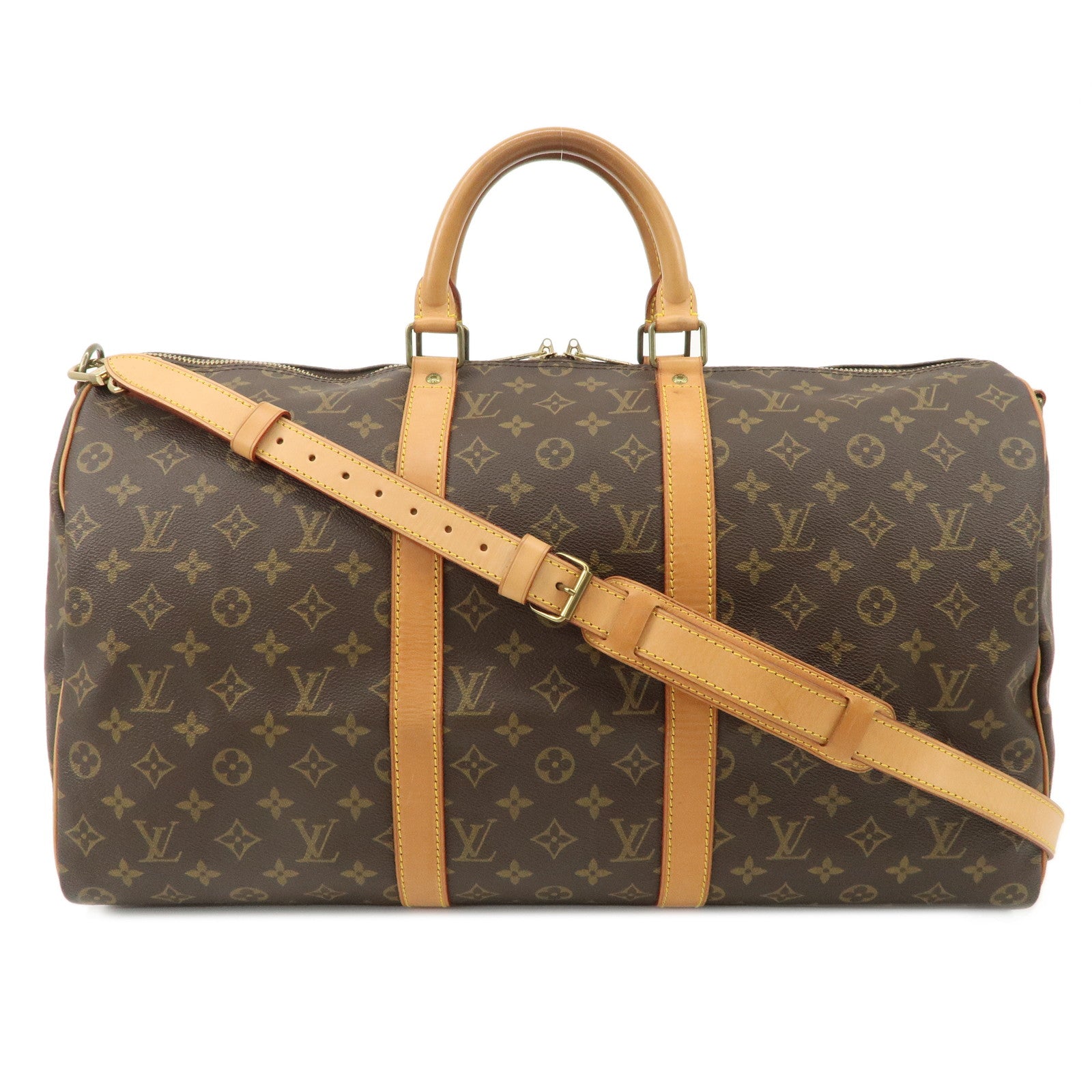 Louis-Vuitton-Monogram-Keep-All-Bandouliere-50-Boston-Bag-M41416