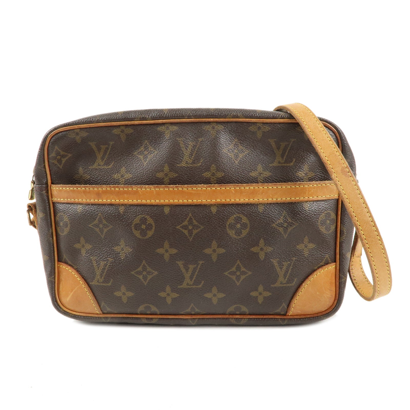 Louis Vuitton Monogram Trocadero 27 Shoulder Bag Brown M51274