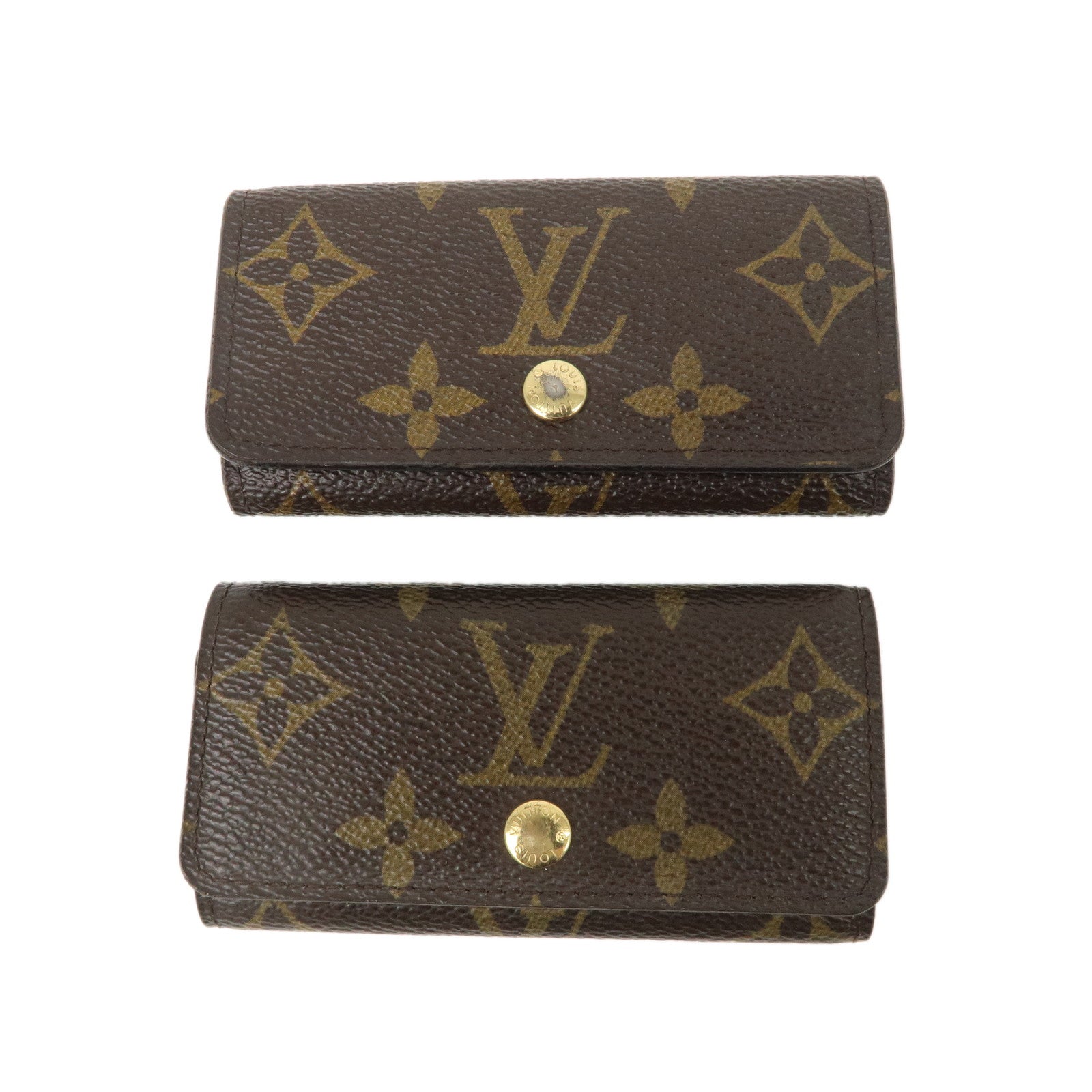 Louis-Vuitton-Monogram-Set-of-2-Multicles-4-Key-Case-M62631