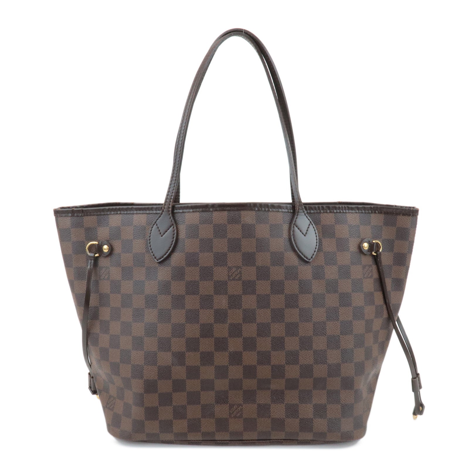 Louis-Vuitton-Damier-Neverfull-MM-Tote-Bag-Damier-Ebene-N51105