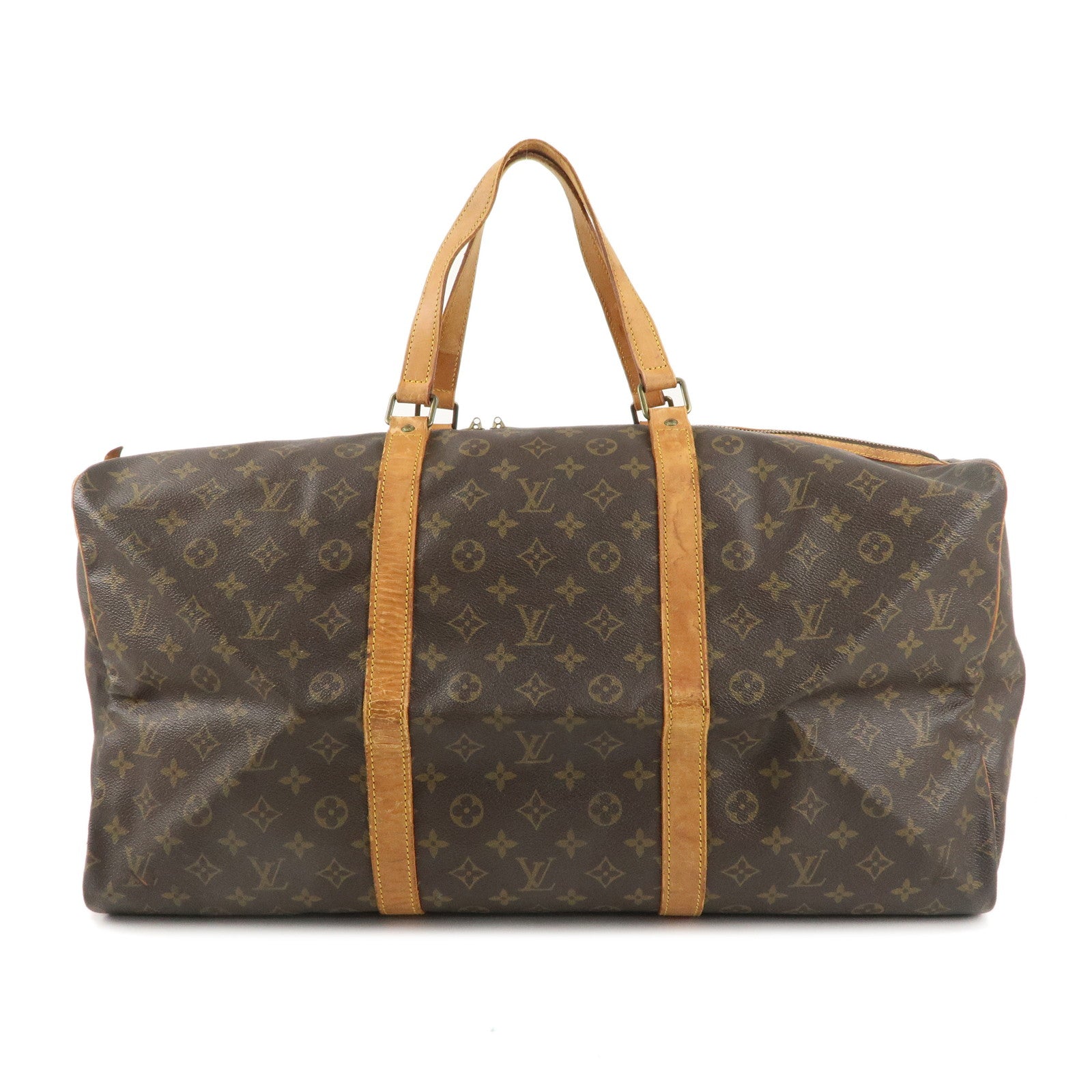 Louis-Vuitton-Monogram-Sac-Souple-55-Boston-Bag-Brown-M41622