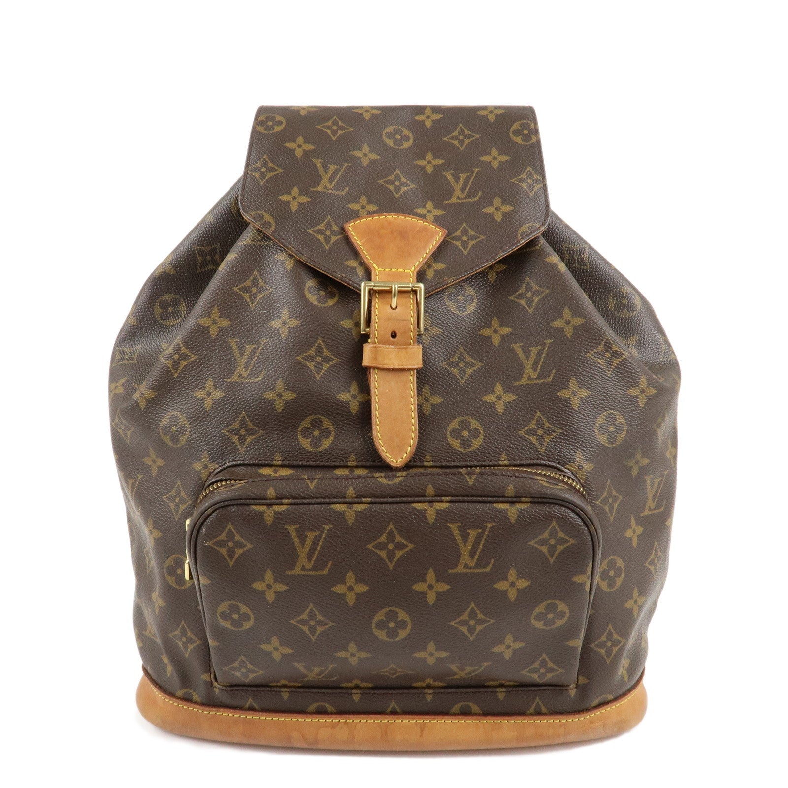 Louis-Vuitton-Monogram-Montsouris-GM-Back-Pack-Brown-M51135