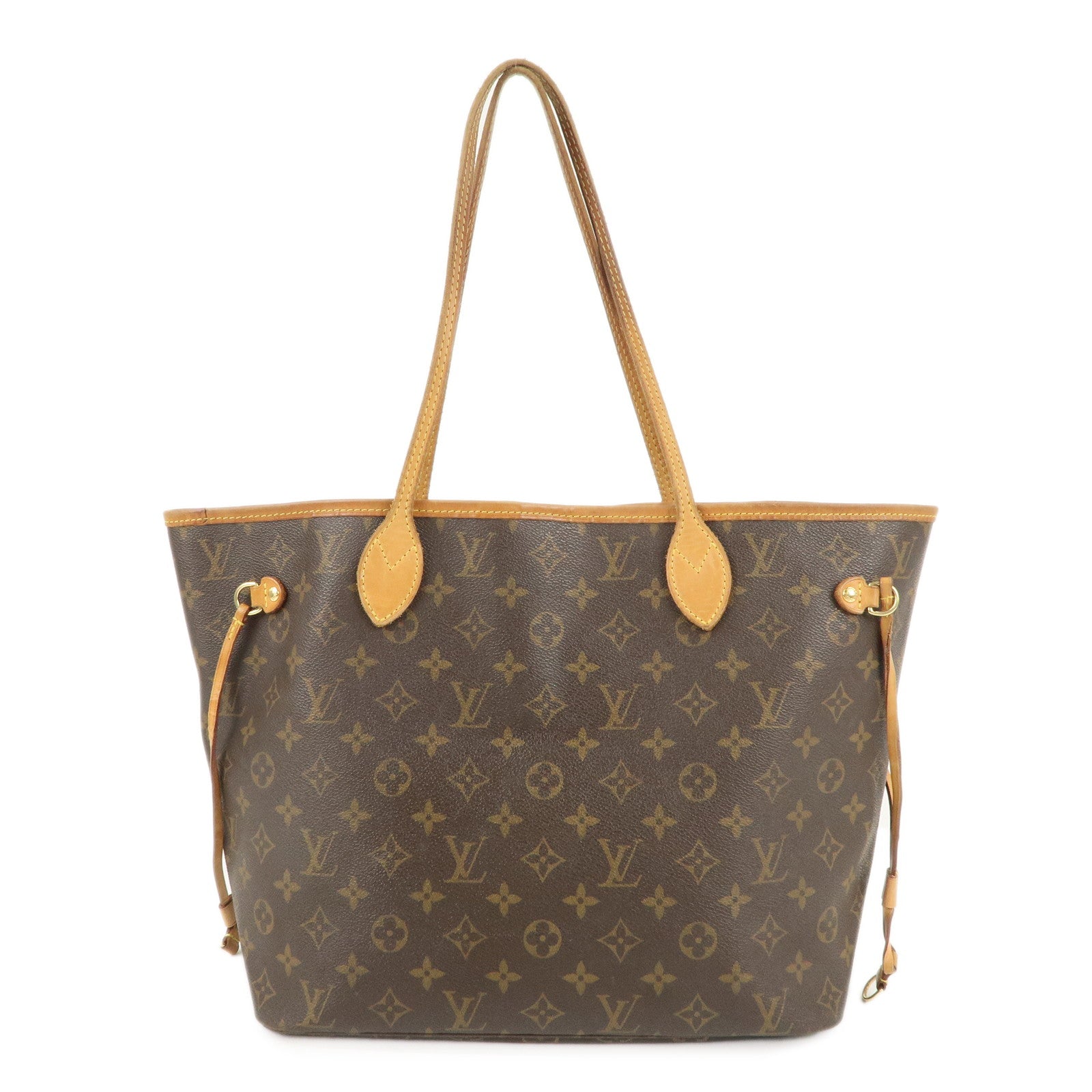 Louis-Vuitton-Monogram-Neverfull-MM-Tote-Bag-Brown-M40156