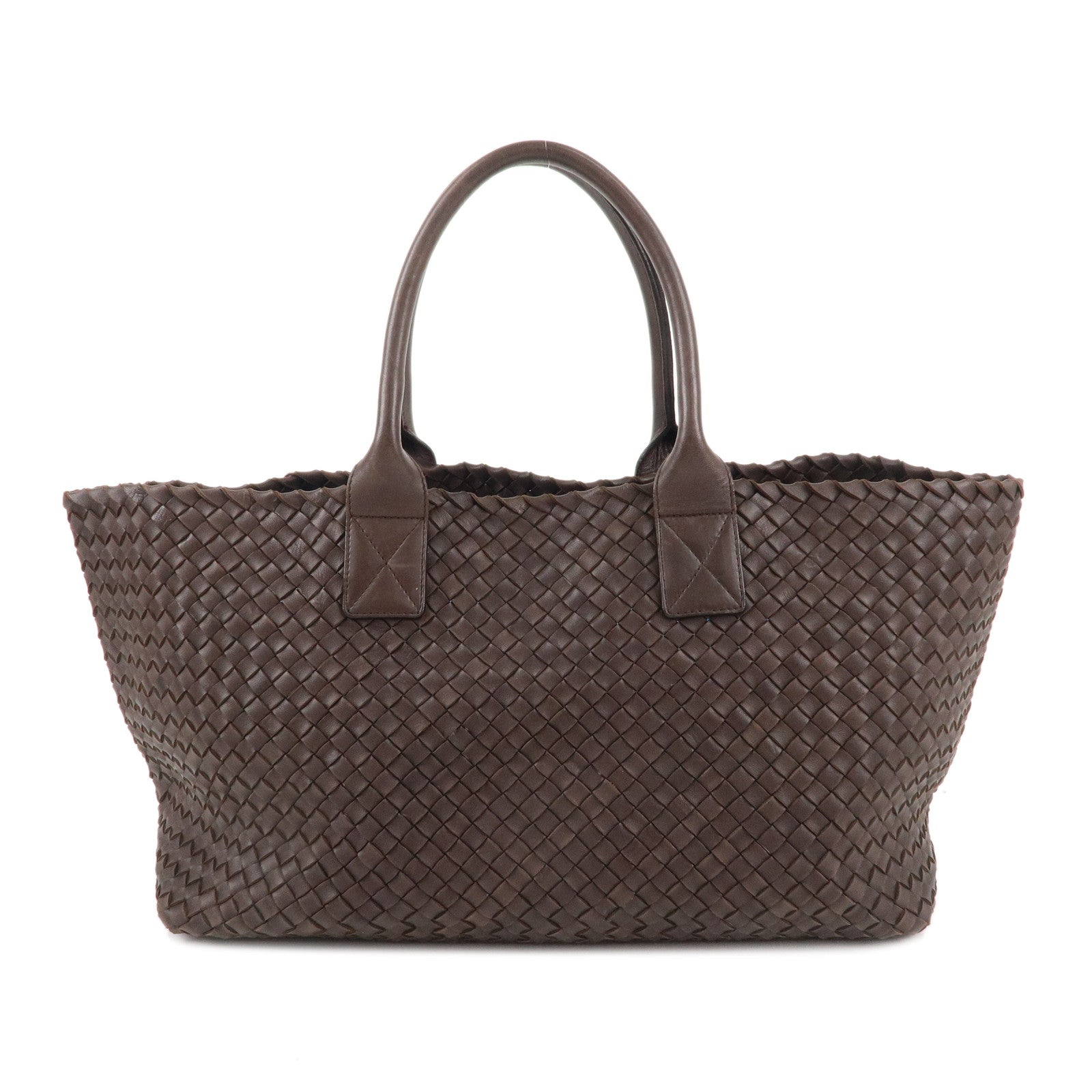 BOTTEGA-VENETA-Intrecciato-Leather-Cabas-MM-Tote-Bag-Brown-115664