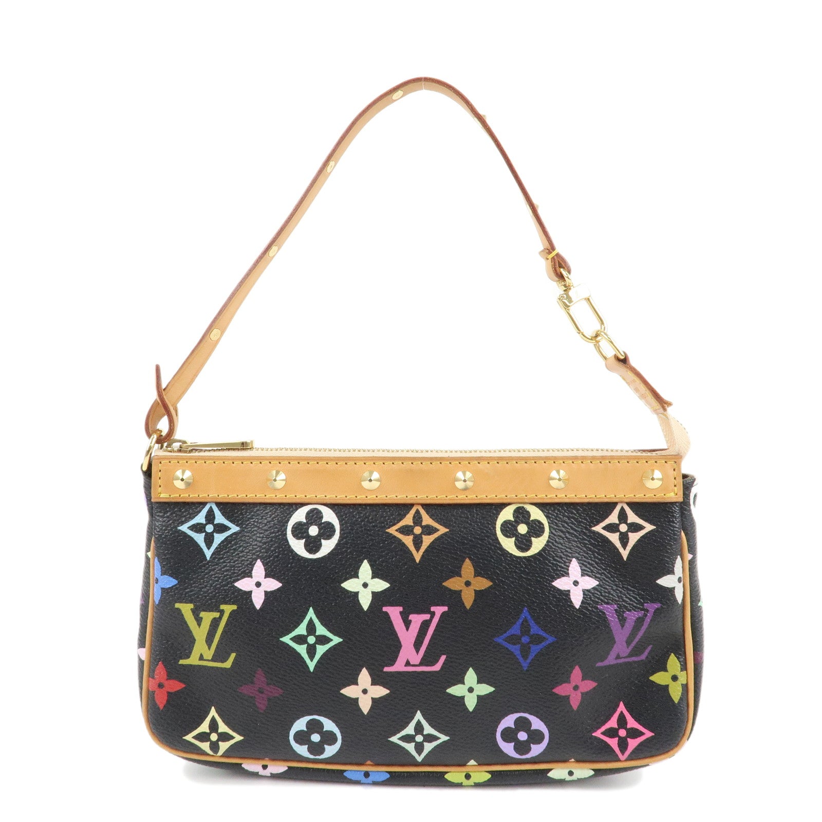 Louis-Vuitton-Monogram-Multicolor-Pochette-Accessoires-Noir-M92648