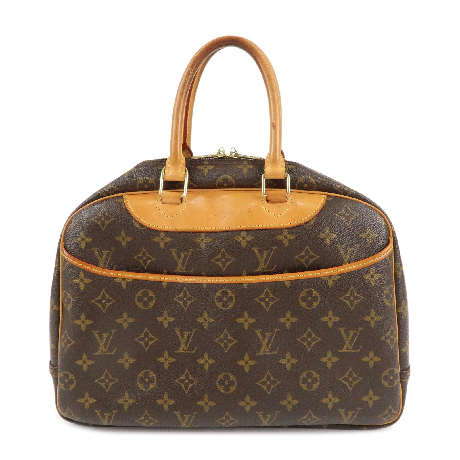 Louis-Vuitton-Monogram-Deauville-Hand-Bag-Brown-M47270