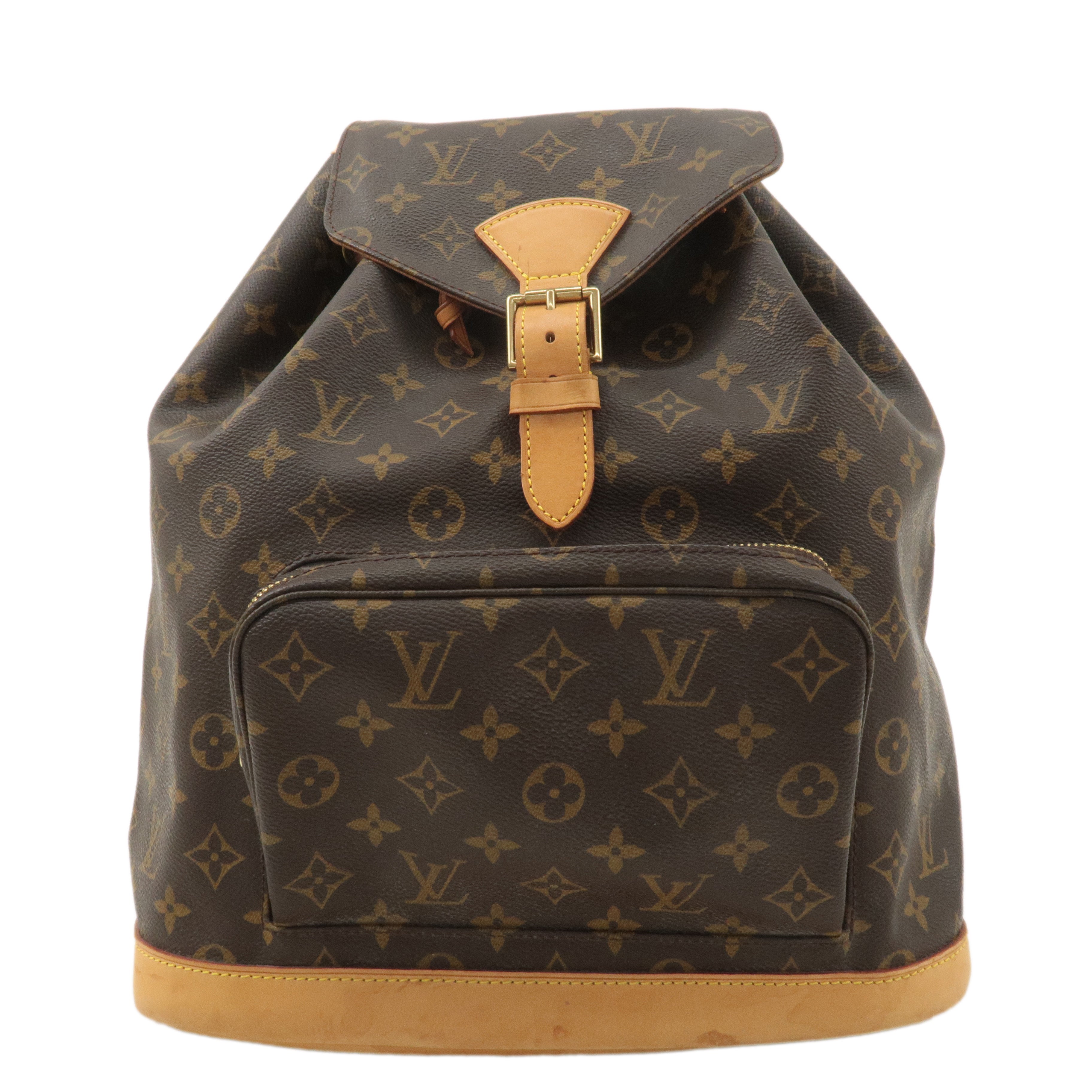 Louis Vuitton Monogram Montsouris GM Back Pack Brown M51135