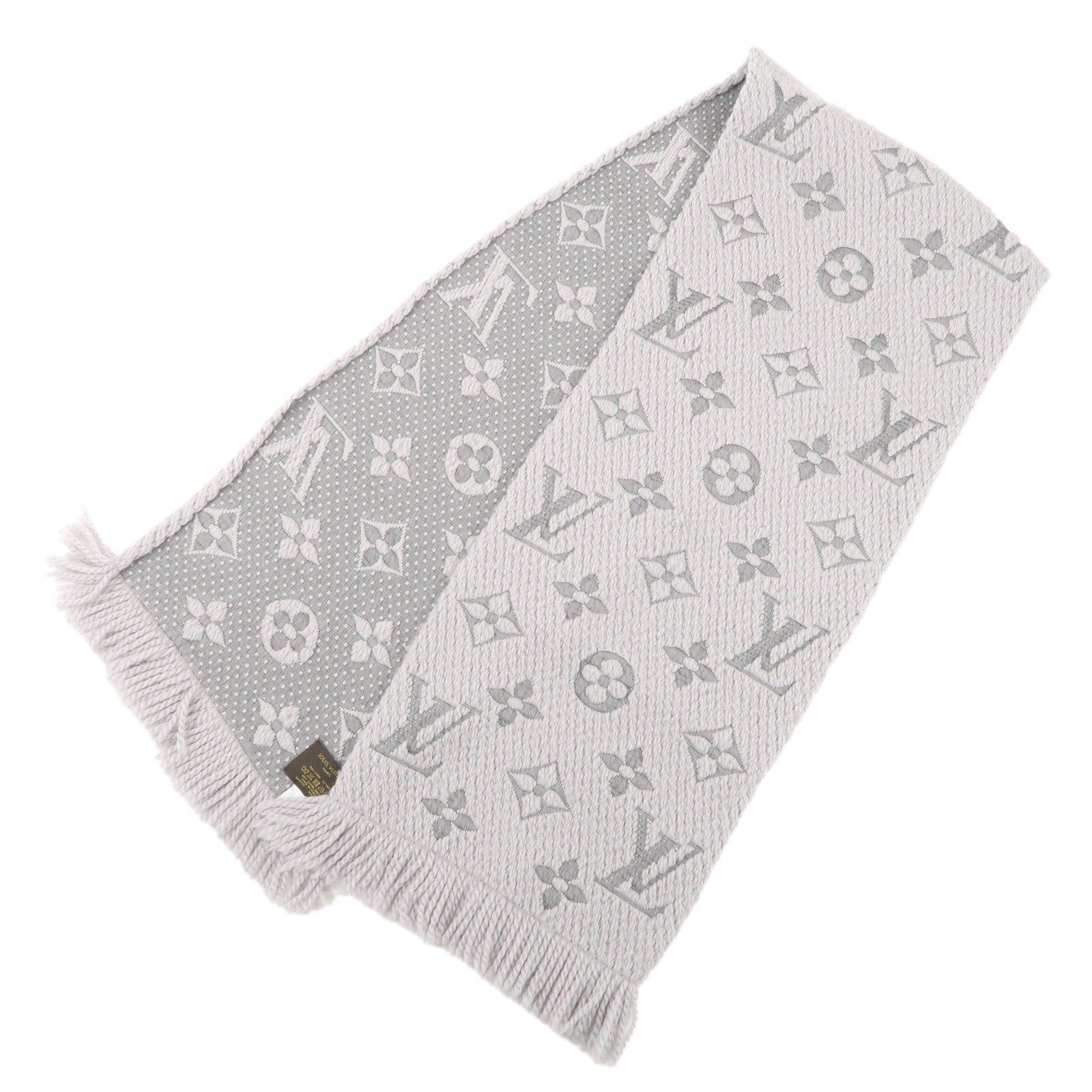 Louis-Vuitton-Monogram-Escharp-Logomania-Scarf-M74742