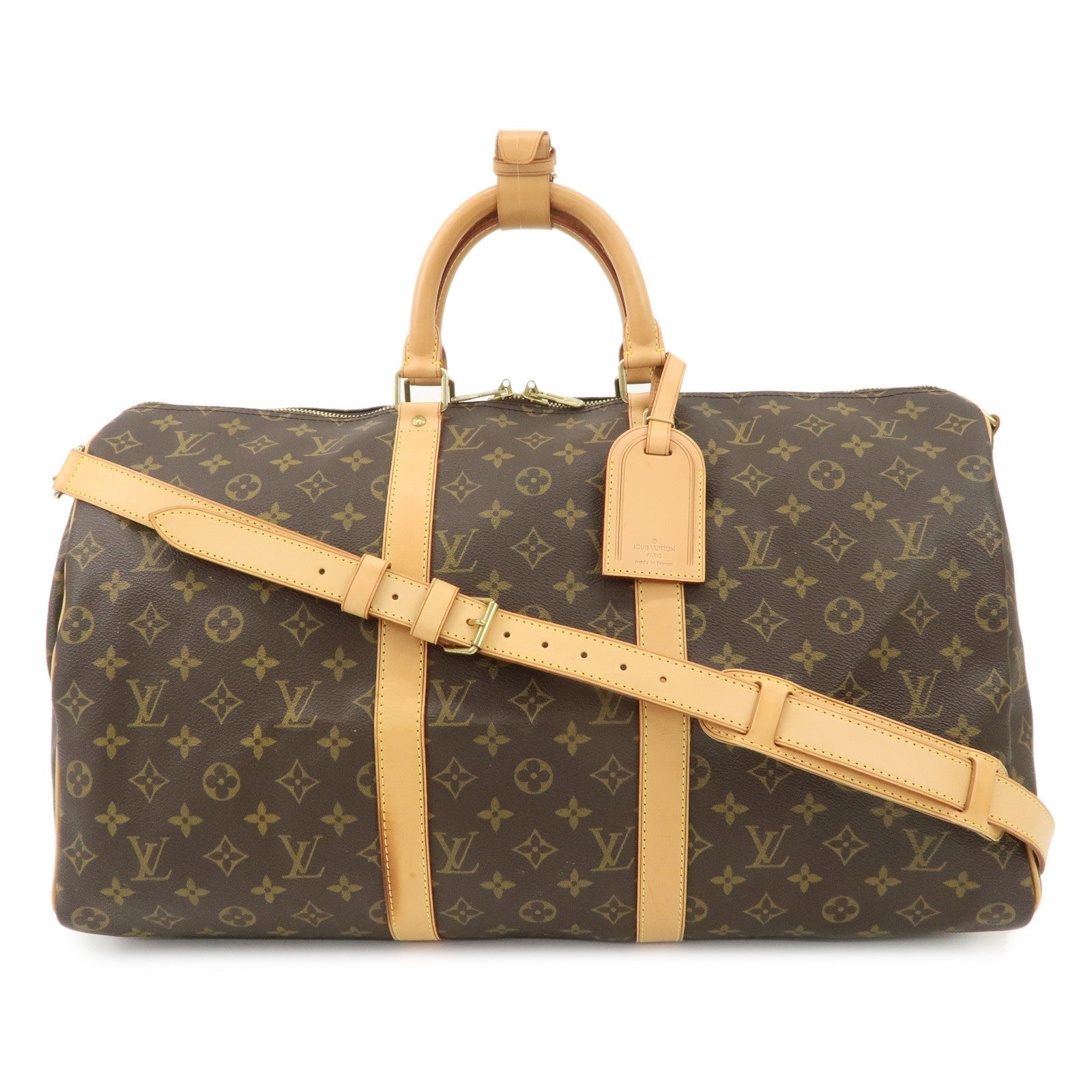 Louis-Vuitton-Monogram-Keep-All-Bandouliere-50-Boston-Bag-M41416