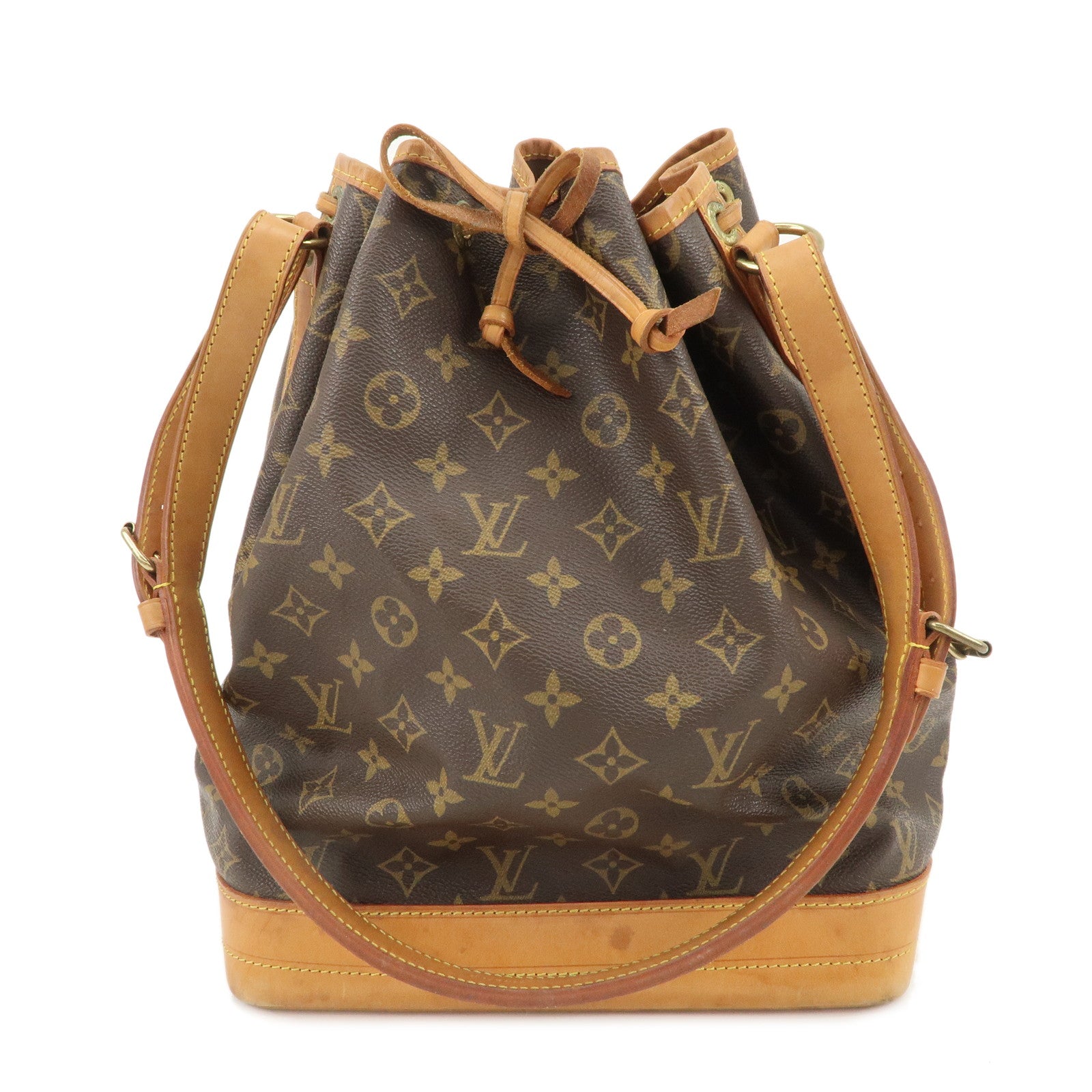 Louis-Vuitton-Monogram-Noe-Shoulder-Bag-Hand-Bag-Brown-M42224