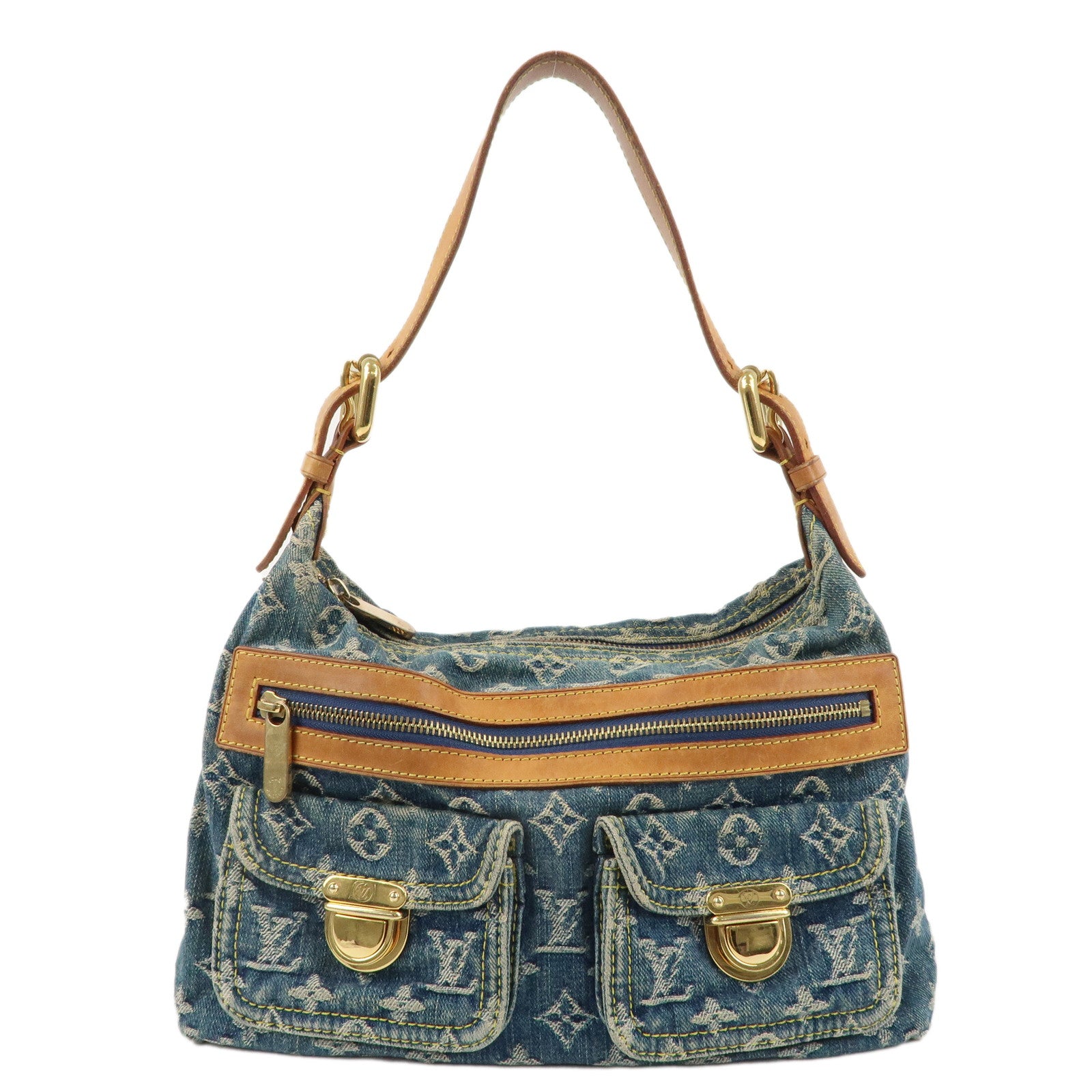 Louis-Vuitton-Monogram-Denim-Baggy-PM-Shoulder-Bag-M95049