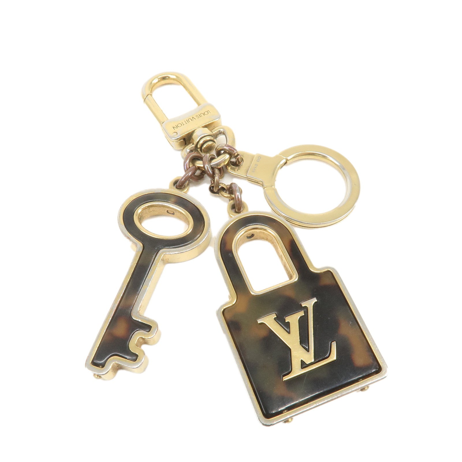 Louis-Vuitton-Porte-Cles-Confidence-Bag-Charm-Gold-M65088