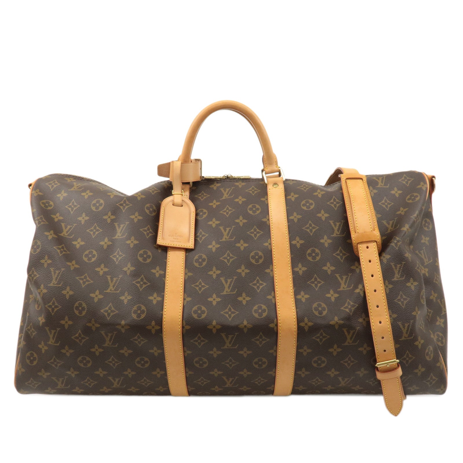 Louis Vuitton Monogram Keep All Bandouliere 60 Bag M41412