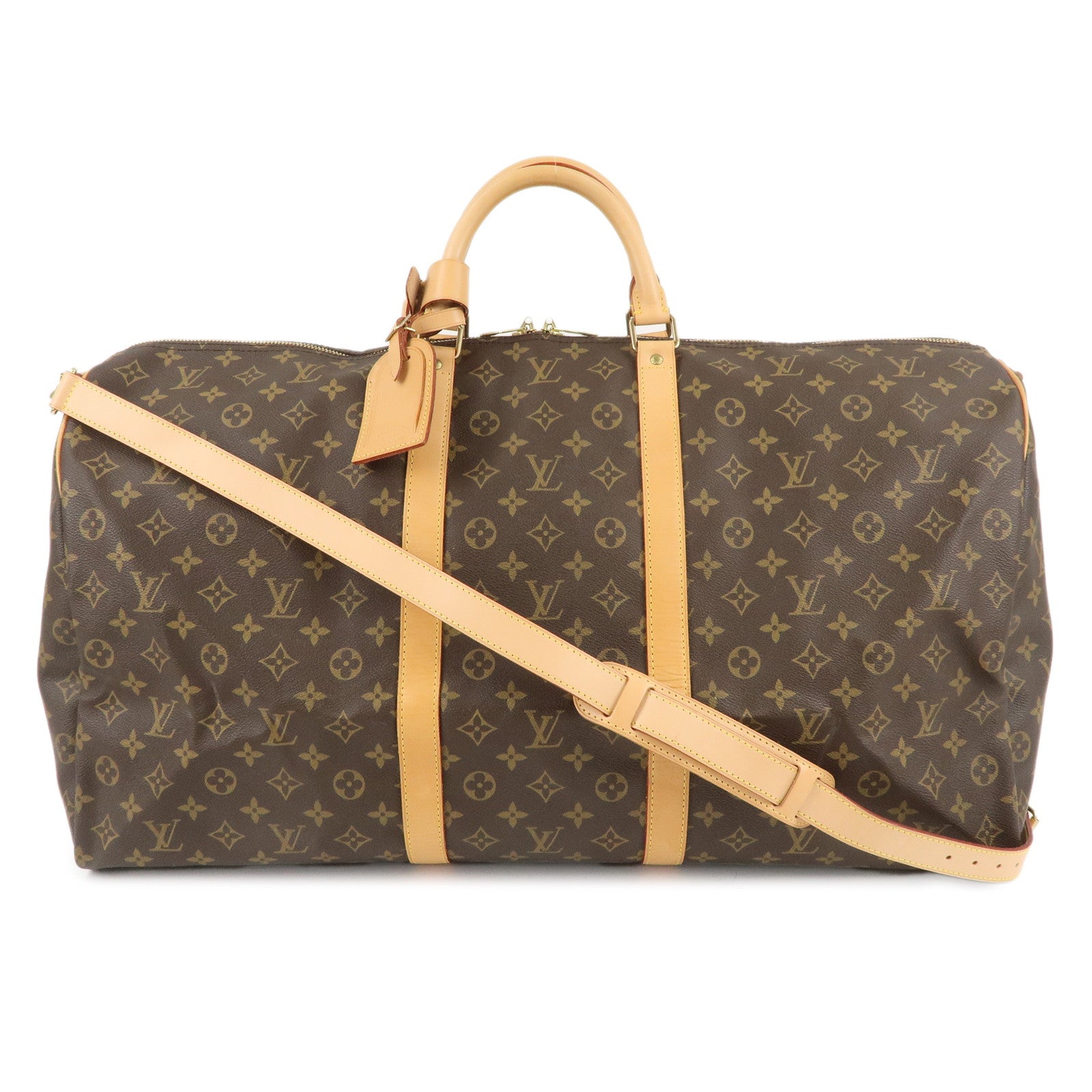 Louis-Vuitton-Monogram-Keep-All-Bandouliere-60-Boston-Bag-M41412