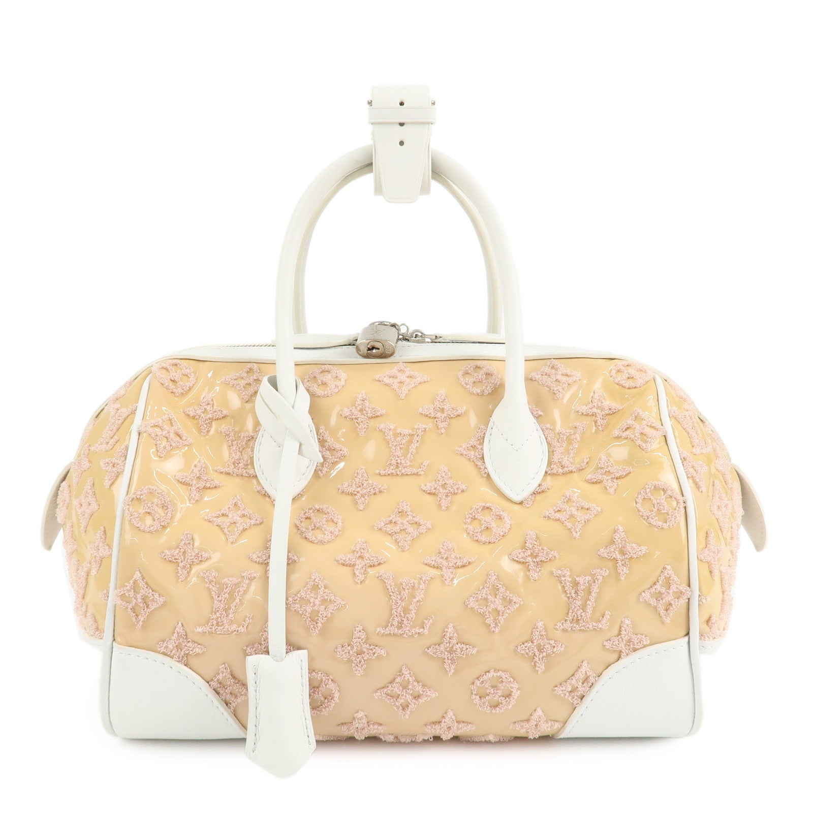 Louis-Vuitton-Monogram-Booklet-Speedy-Round-Hand-Bag-Rose-M40704