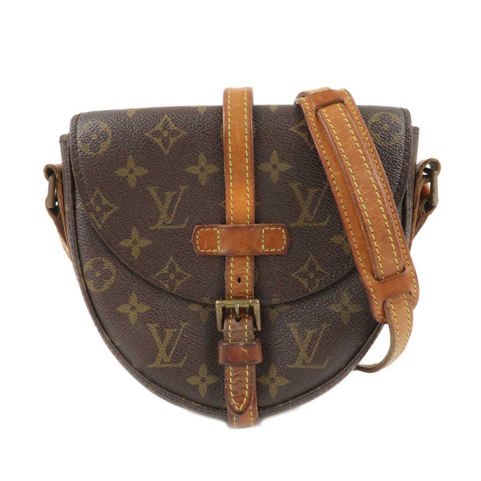 Louis Vuitton Monogram Shanti PM Shoulder Bag M51234 Brown