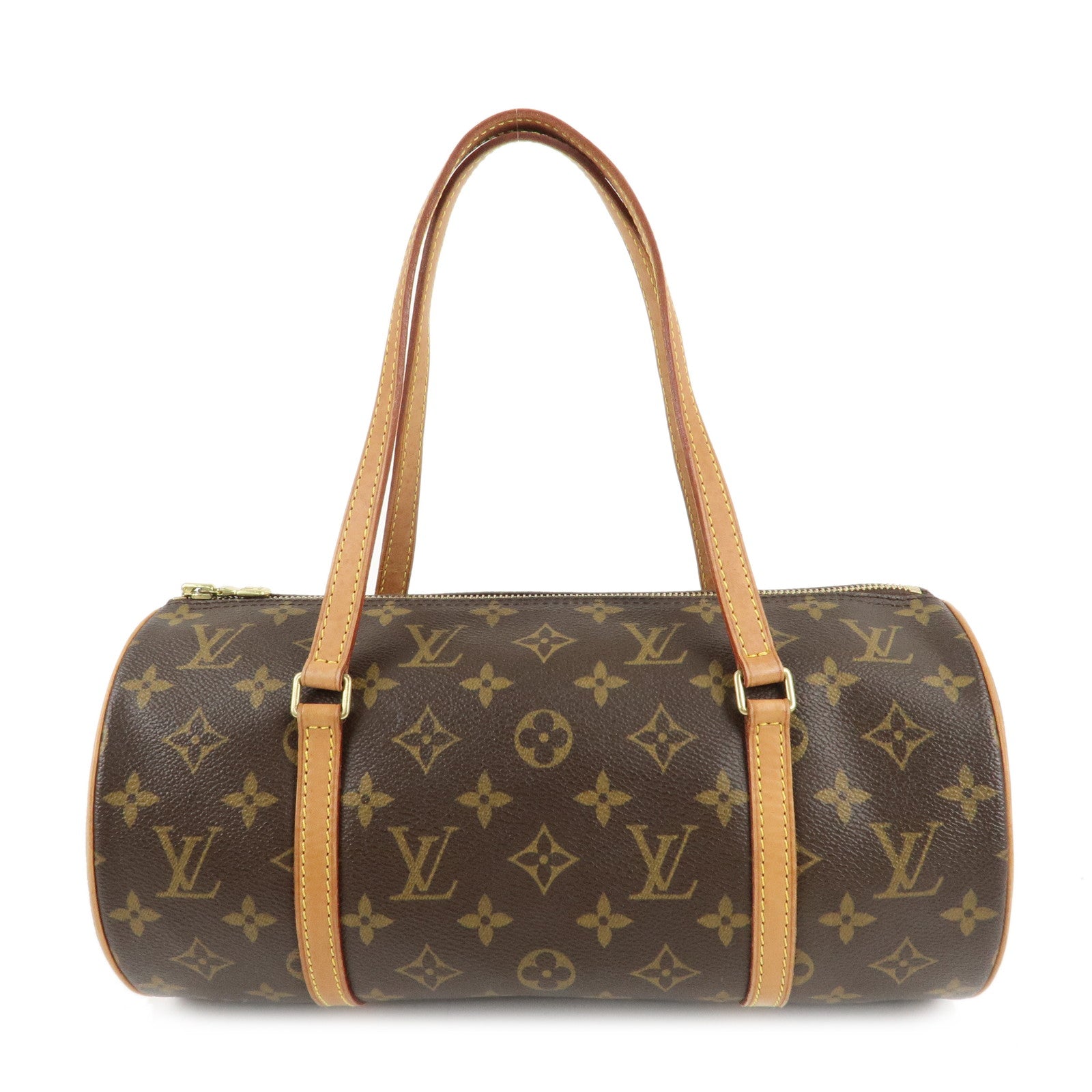 Louis-Vuitton-Monogram-Papillon-30-Hand-Bag-New-Style-Brown-M51385