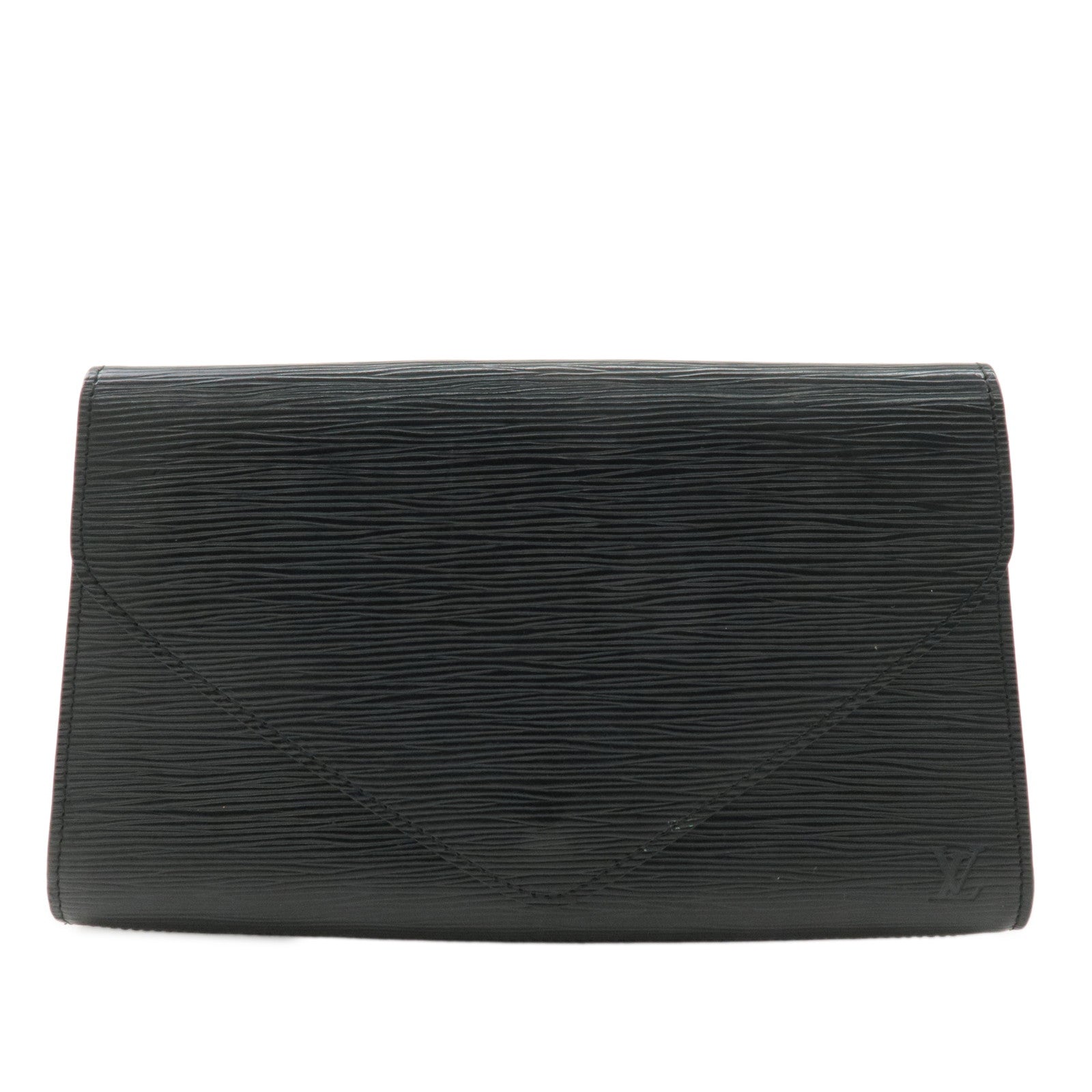 Louis Vuitton Epi Art Deco Clutch Bag Noir Black M52632