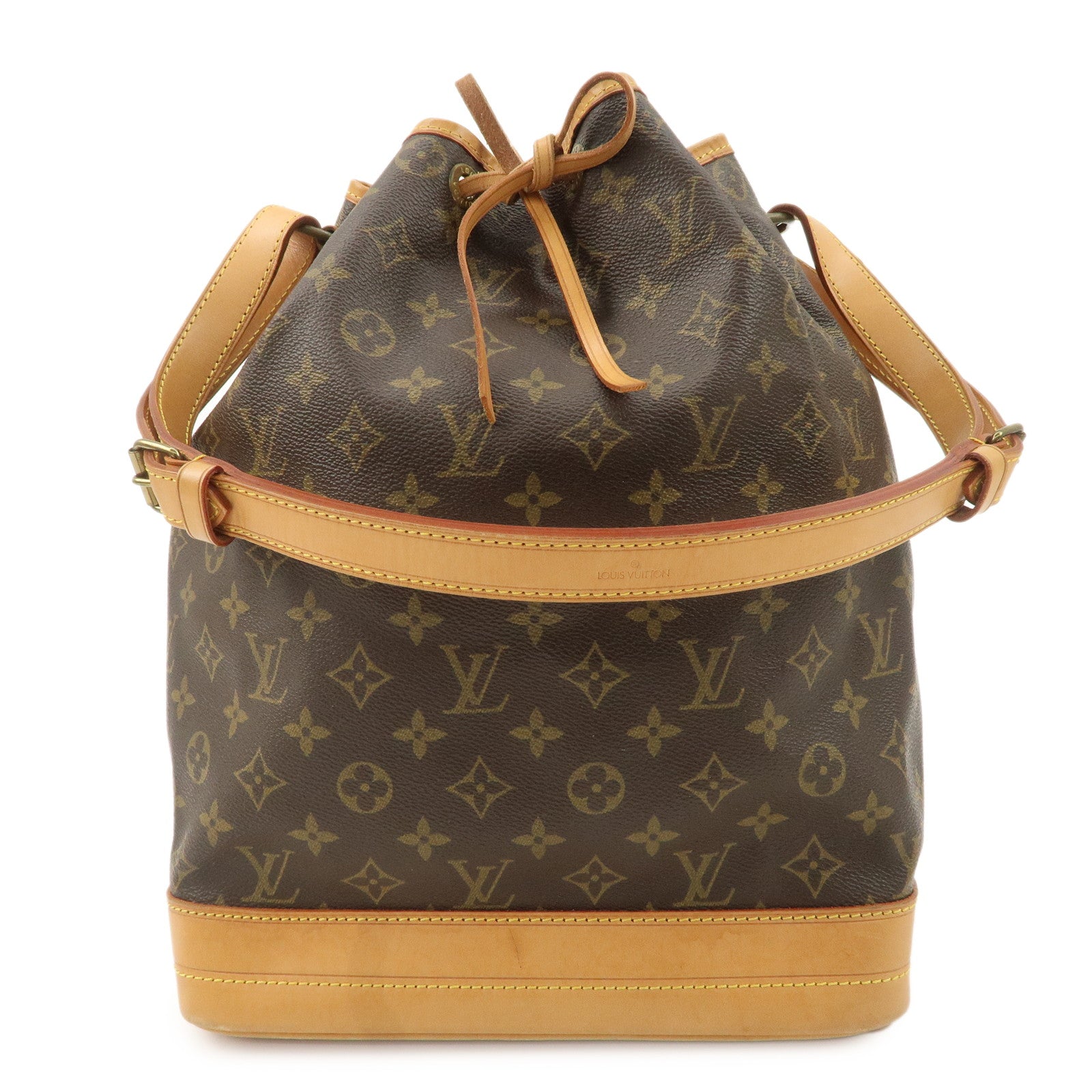 Louis-Vuitton-Monogram-Noe-Shoulder-Bag-Hand-Bag-Brown-M42224