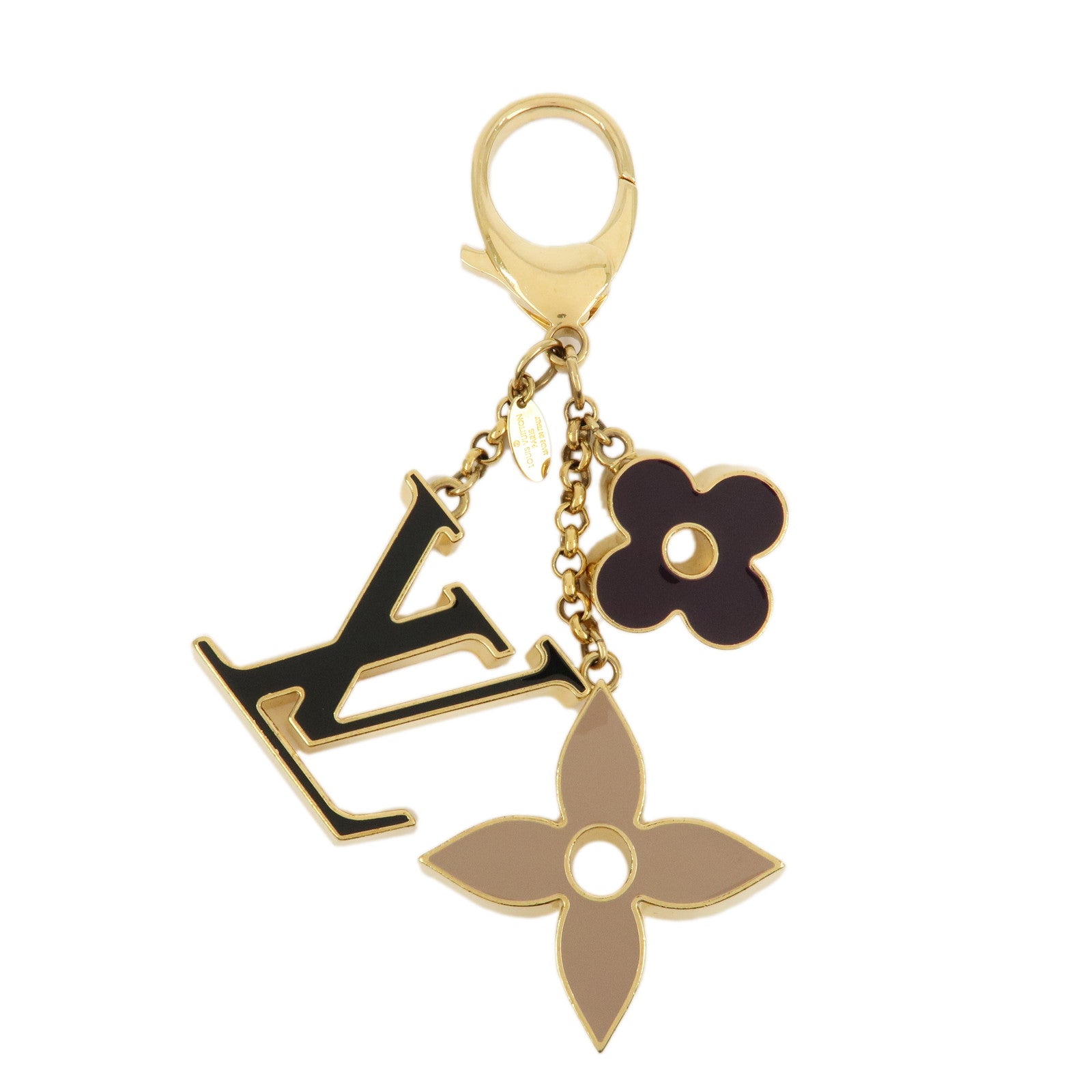 Louis-Vuitton-Fleur-de-Monogram-Key-Chain-Bag-Charm-M67119