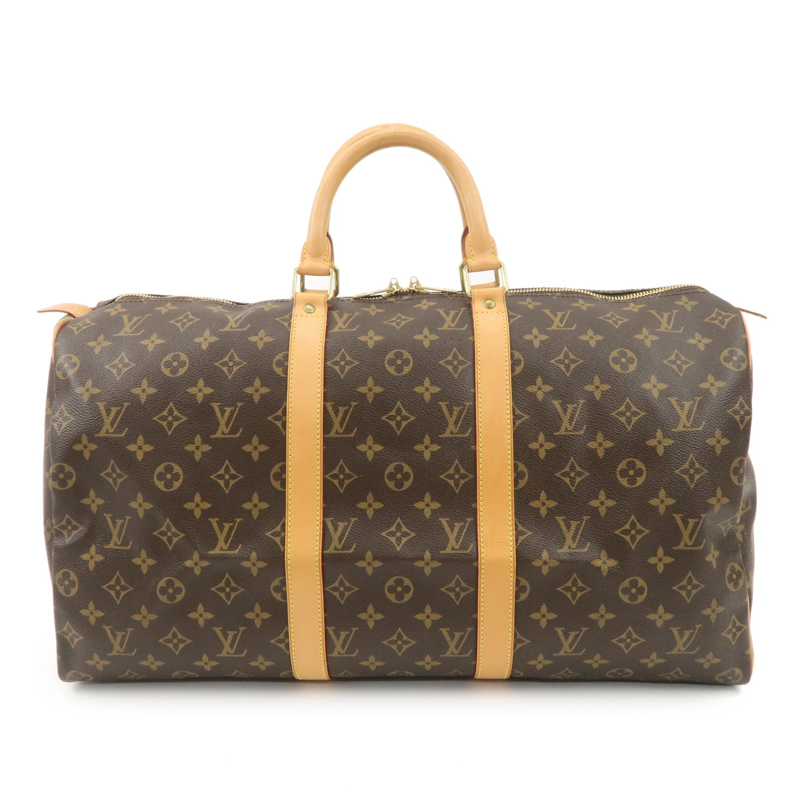 Louis-Vuitton-Monogram-Keep-All-50-Boston-Bag-Brown-M41426