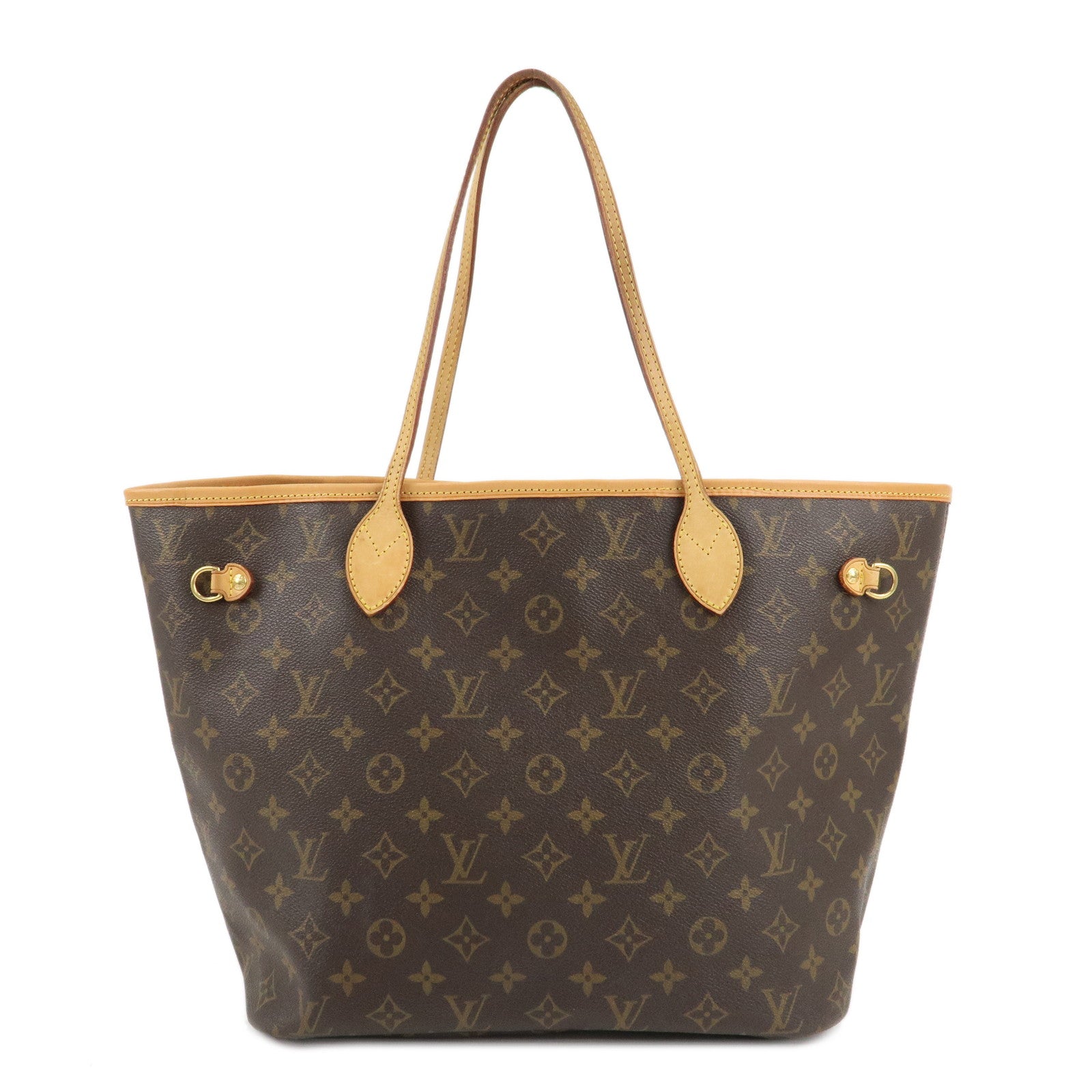 Louis-Vuitton-Monogram-Neverfull-MM-Tote-Bag-Brown-M40156