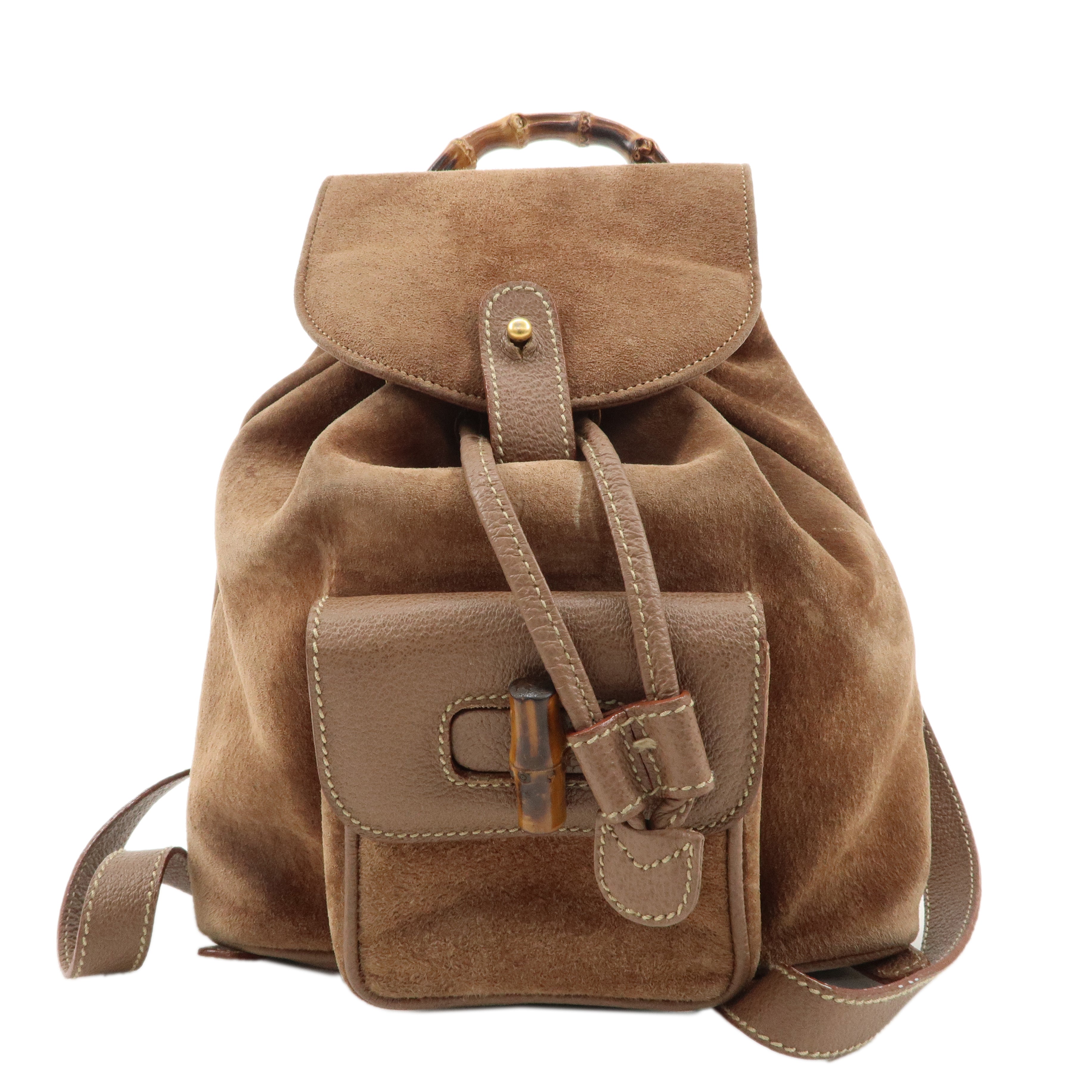 GUCCI-Bamboo-Suede-Back-Pack-Ruck-Sack-Brown-003.3444.0030