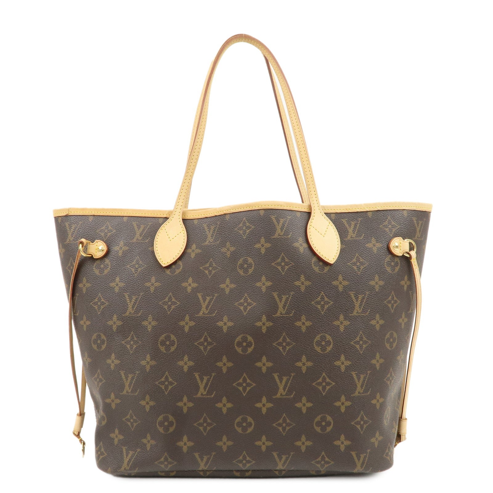 Louis-Vuitton-Monogram-Neverfull-MM-Tote-Bag-Brown-M40156